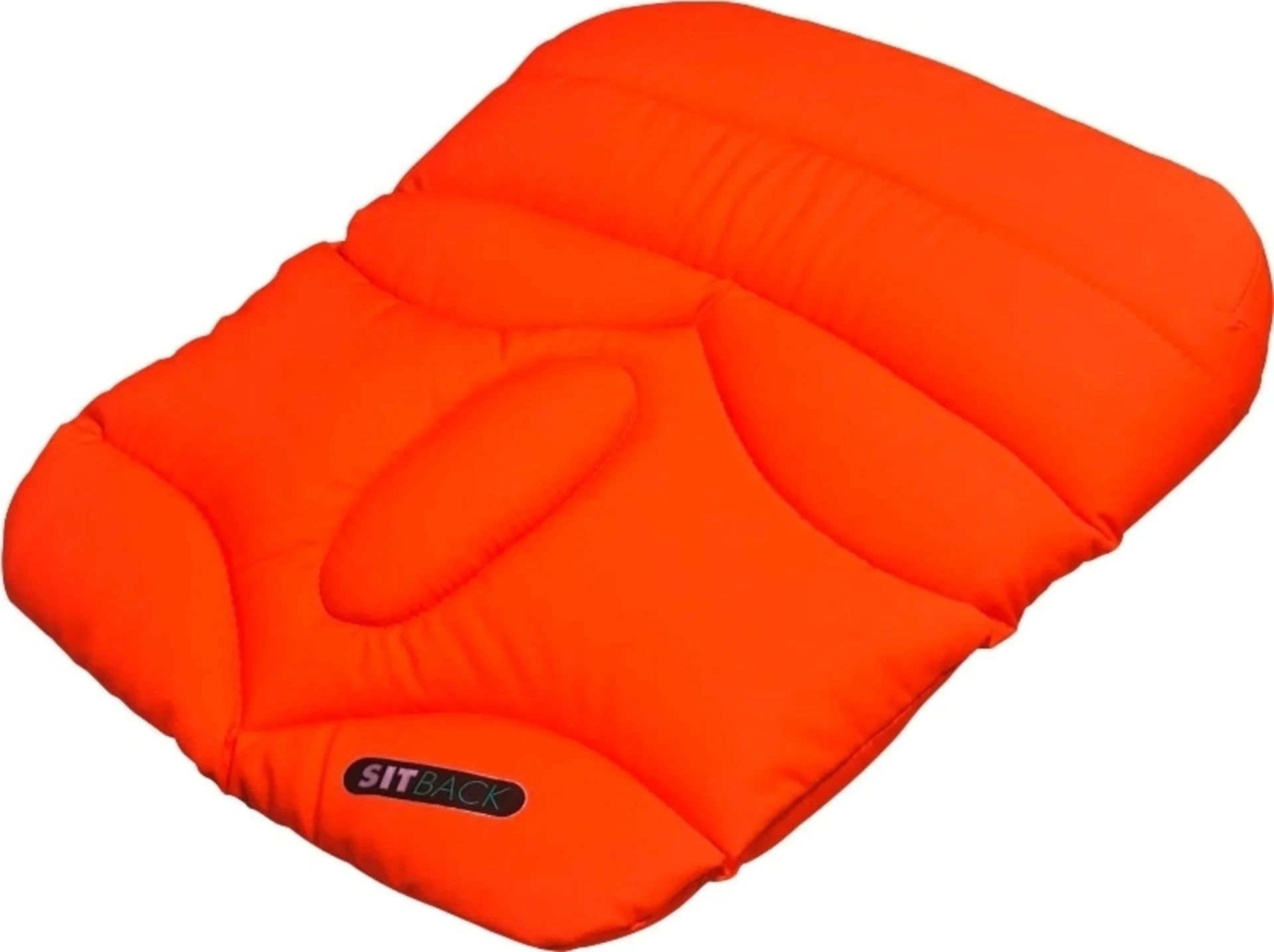 Sitback Basic small Fahrzeug Sitzkissen 31,5 x 42 cm Neon Orange