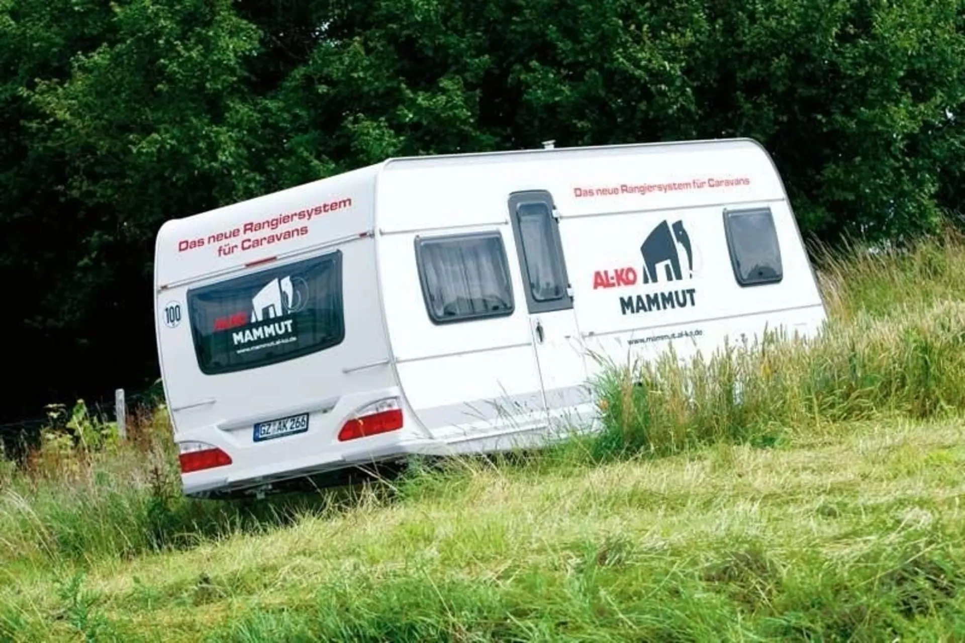 Caravan-Rangierhilfe Alko Tandem Sonder