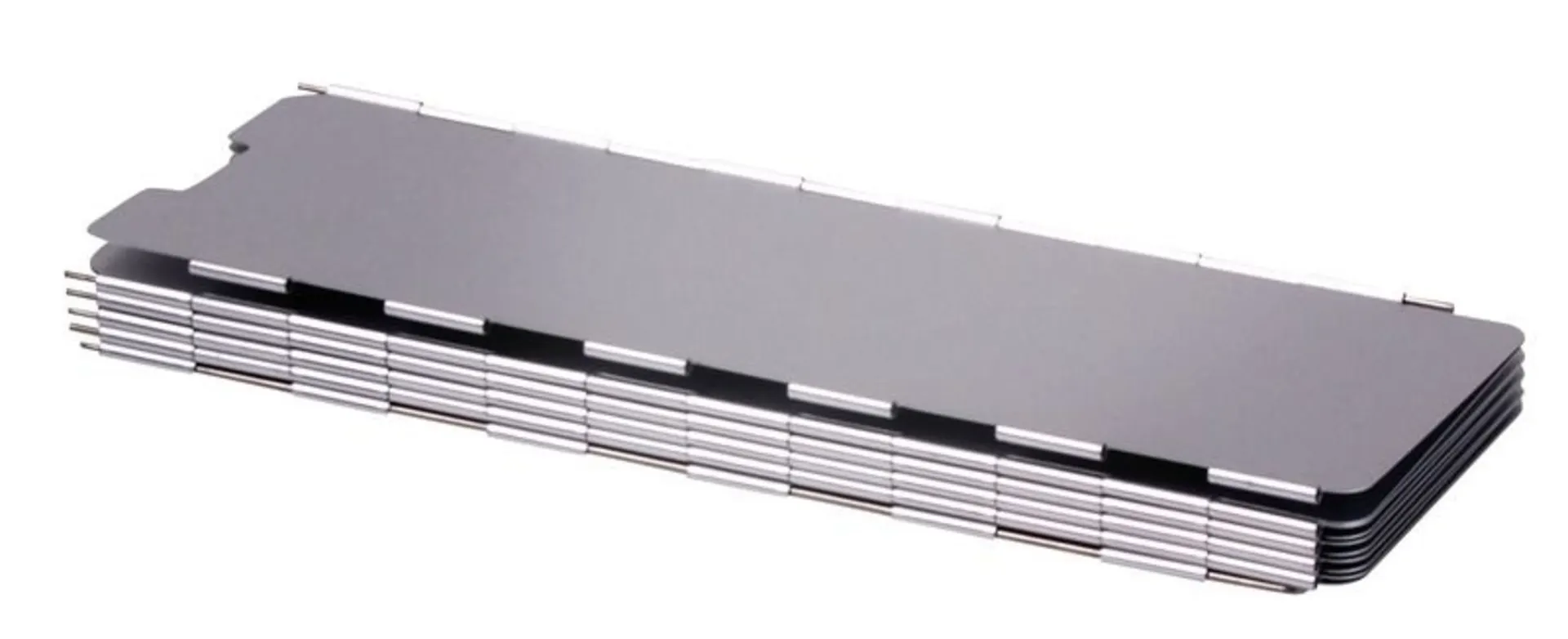 Aluminium Falt-Windschutz für Kocher (Höhe 30cm)