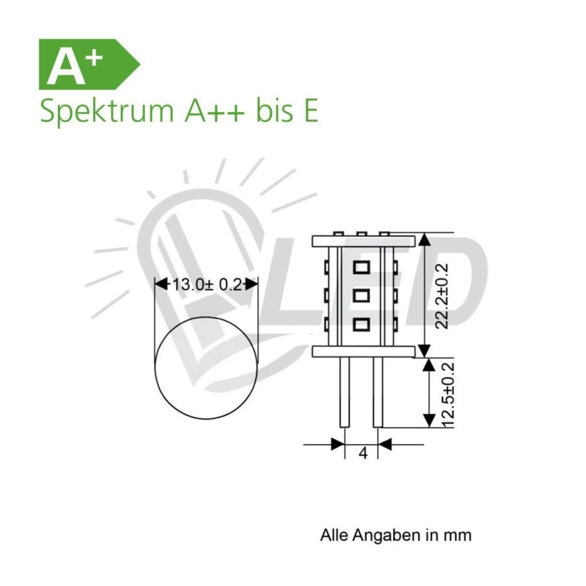 Ampoule CRI 90+ 15 LED G4