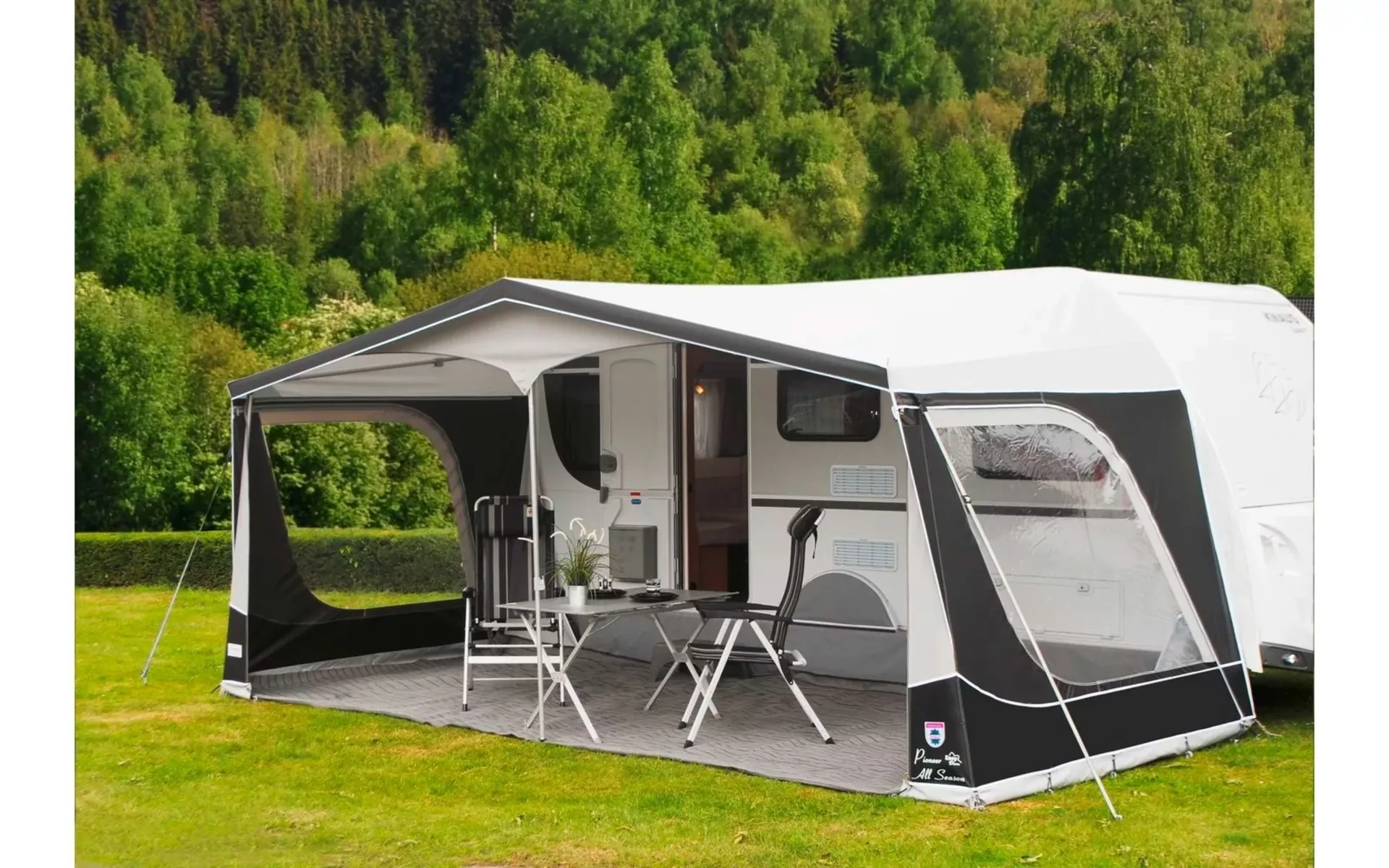 Auvent Walker Pioneer 240 All Season avec armature en fibre de verre, taille 1035, circonférence 1020 - 1050 cm Auvent Walker Pioneer 240 All Season avec armature en fibre de verre, taille 1035, circonférence 1020 - 1050 cm