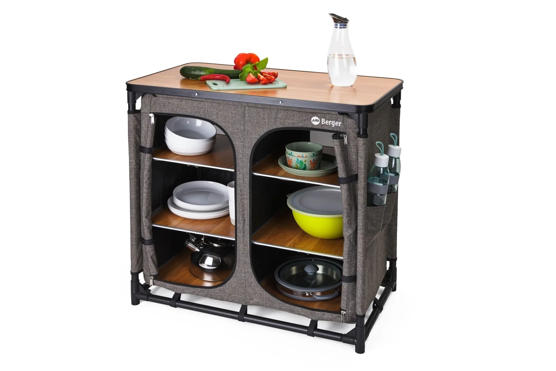 Boîte de cuisine Camplife Capri S 6 compartiments
