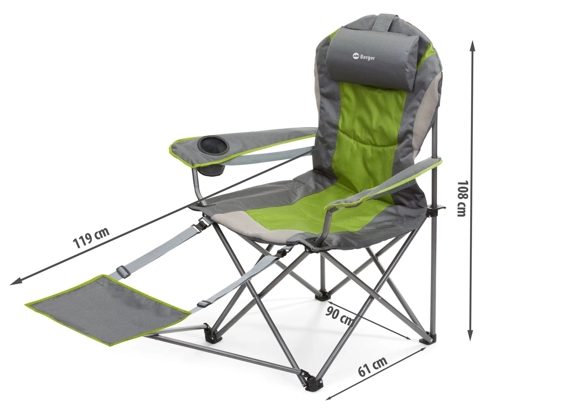 Berger Fauteuil pliant Tripoli