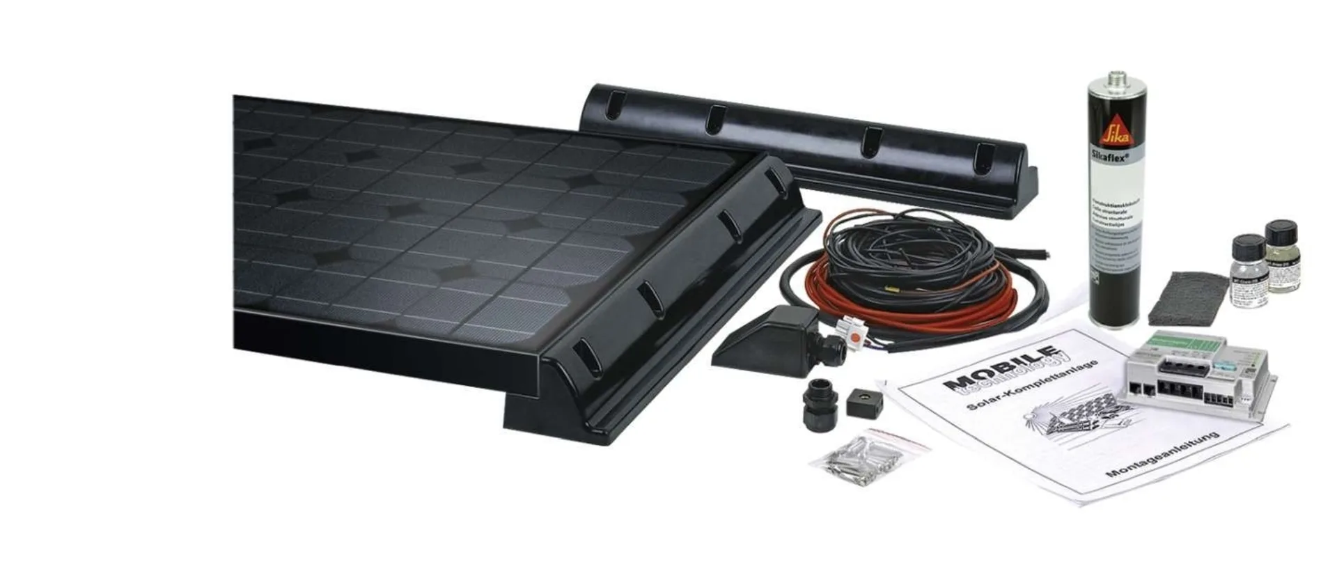 Büttner MT 75 MC Slim Black Line Solar-Komplettanlage 75 Wp
