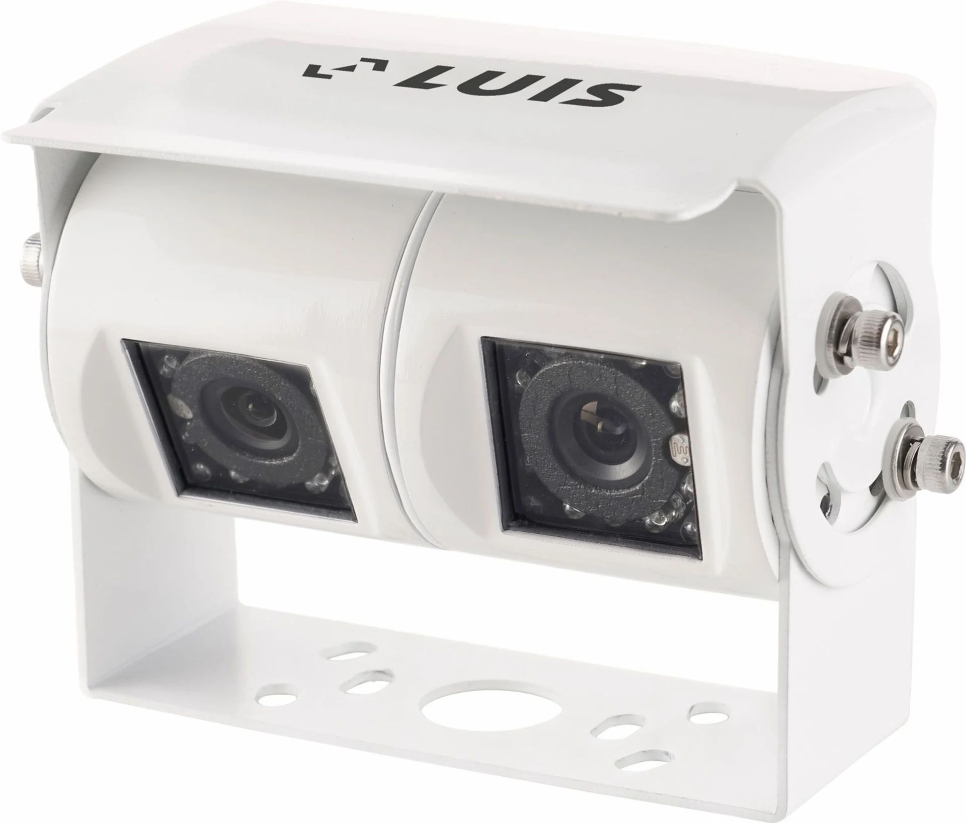 Luis Twin Professional Rückfahrsystem inkl. 7" Monitor 9 - 32 V weiß