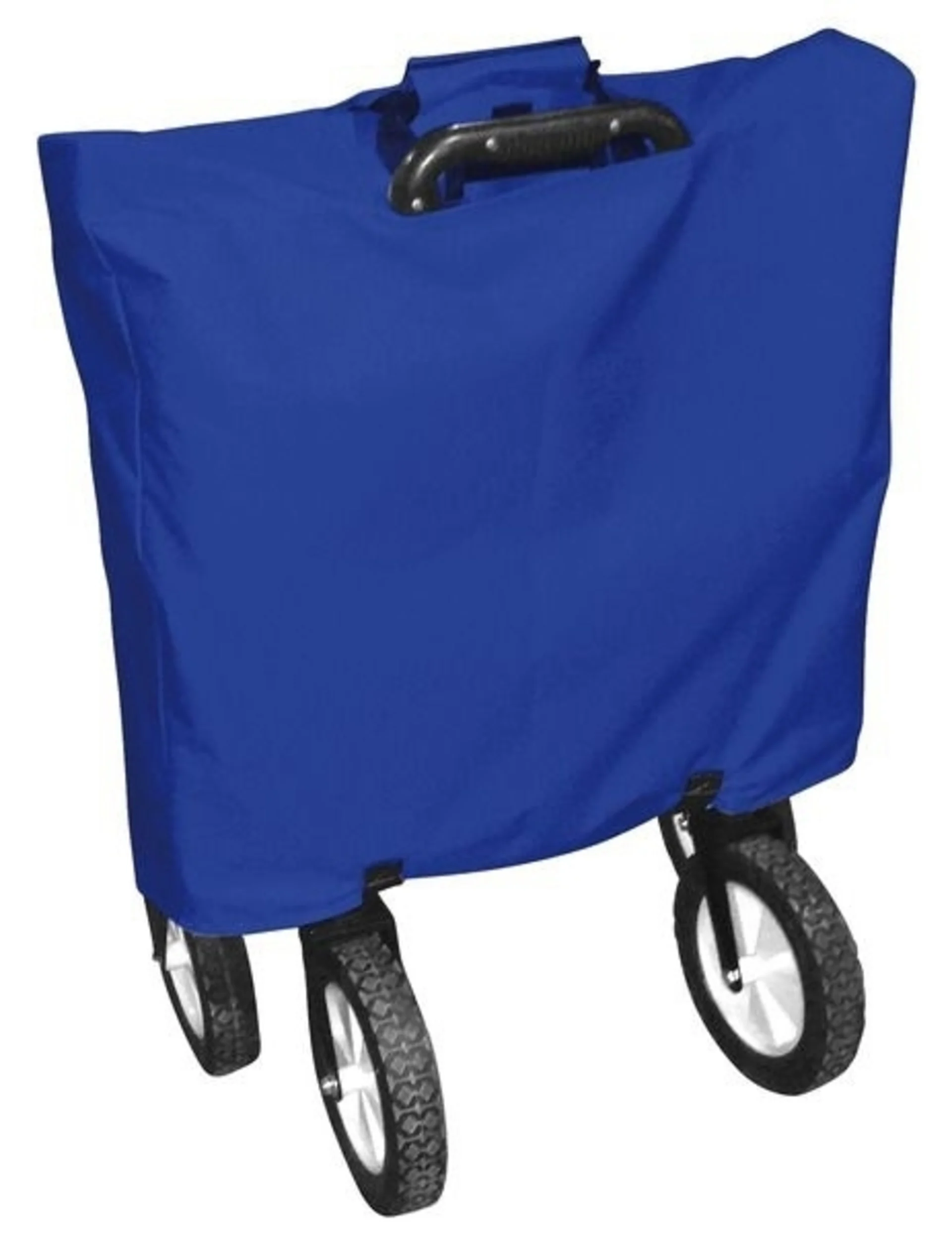 Faltbarer Strandbuggy mit Sonnen- und Regendach und viel Zubehör