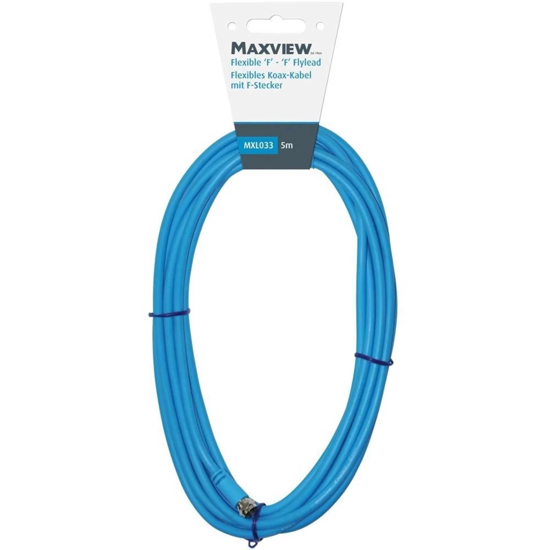 5M Flexibles Koax-Kabel