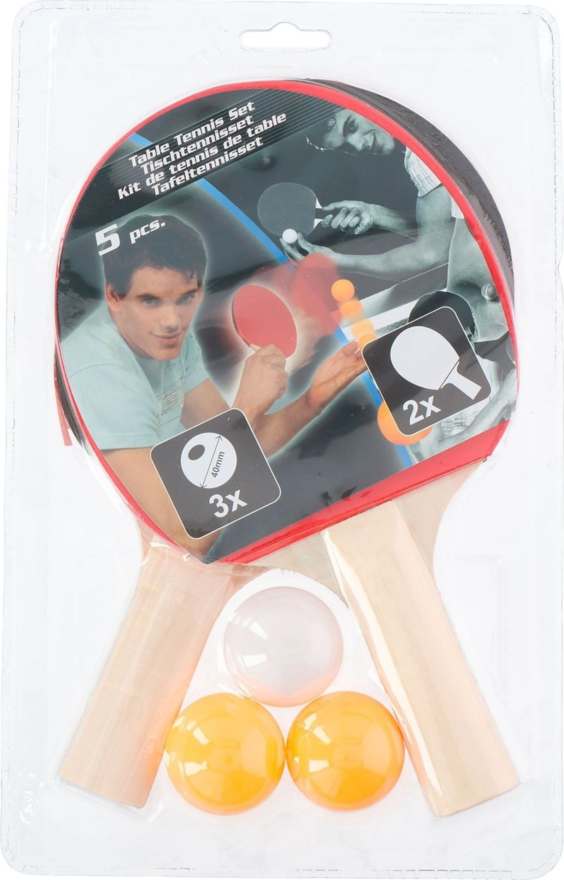 Tischtennis-Set 5-teilig