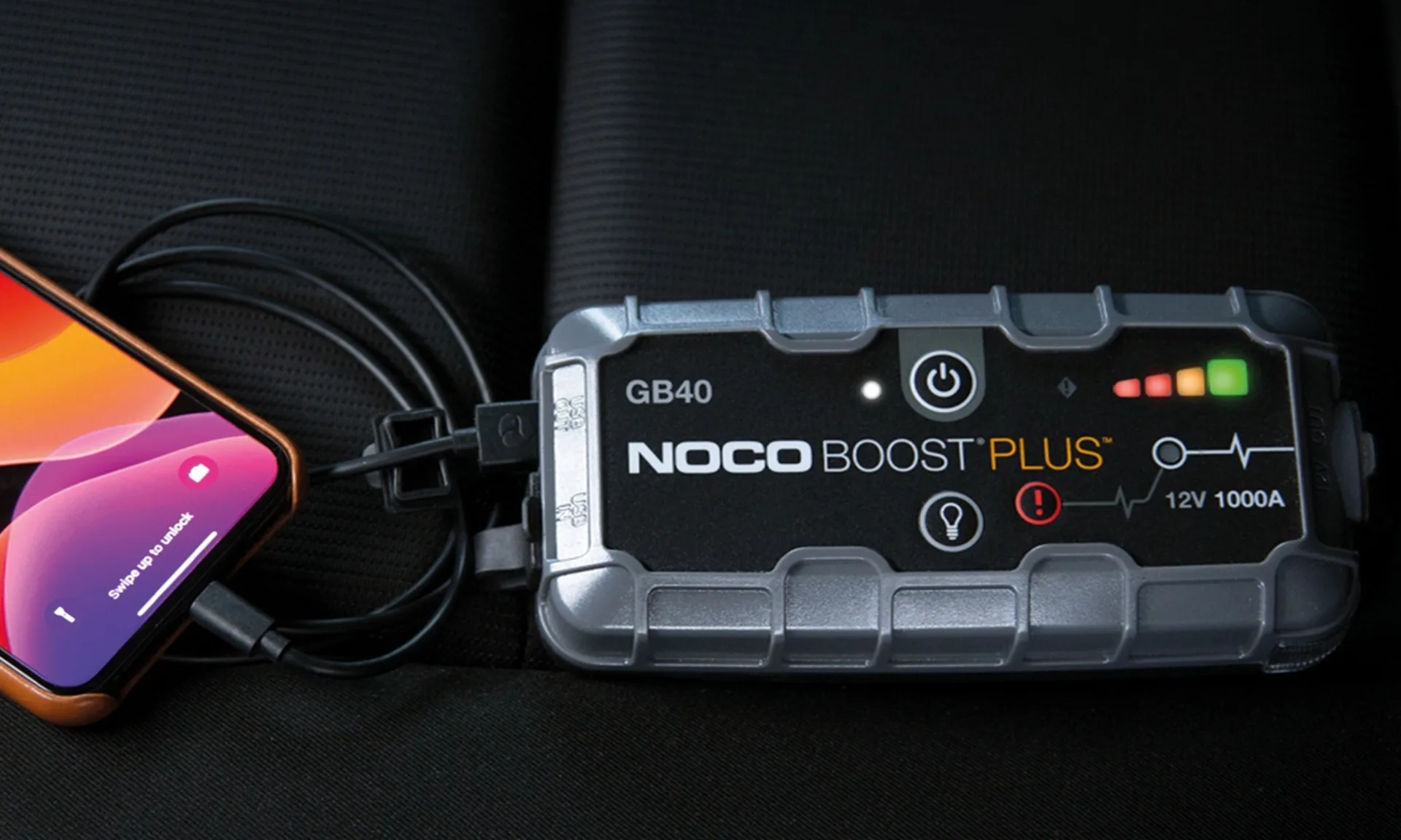 Noco - Boost Plus 12 V 1’000 A, mit USB-C 170 x 81 x 43 mm, IP65