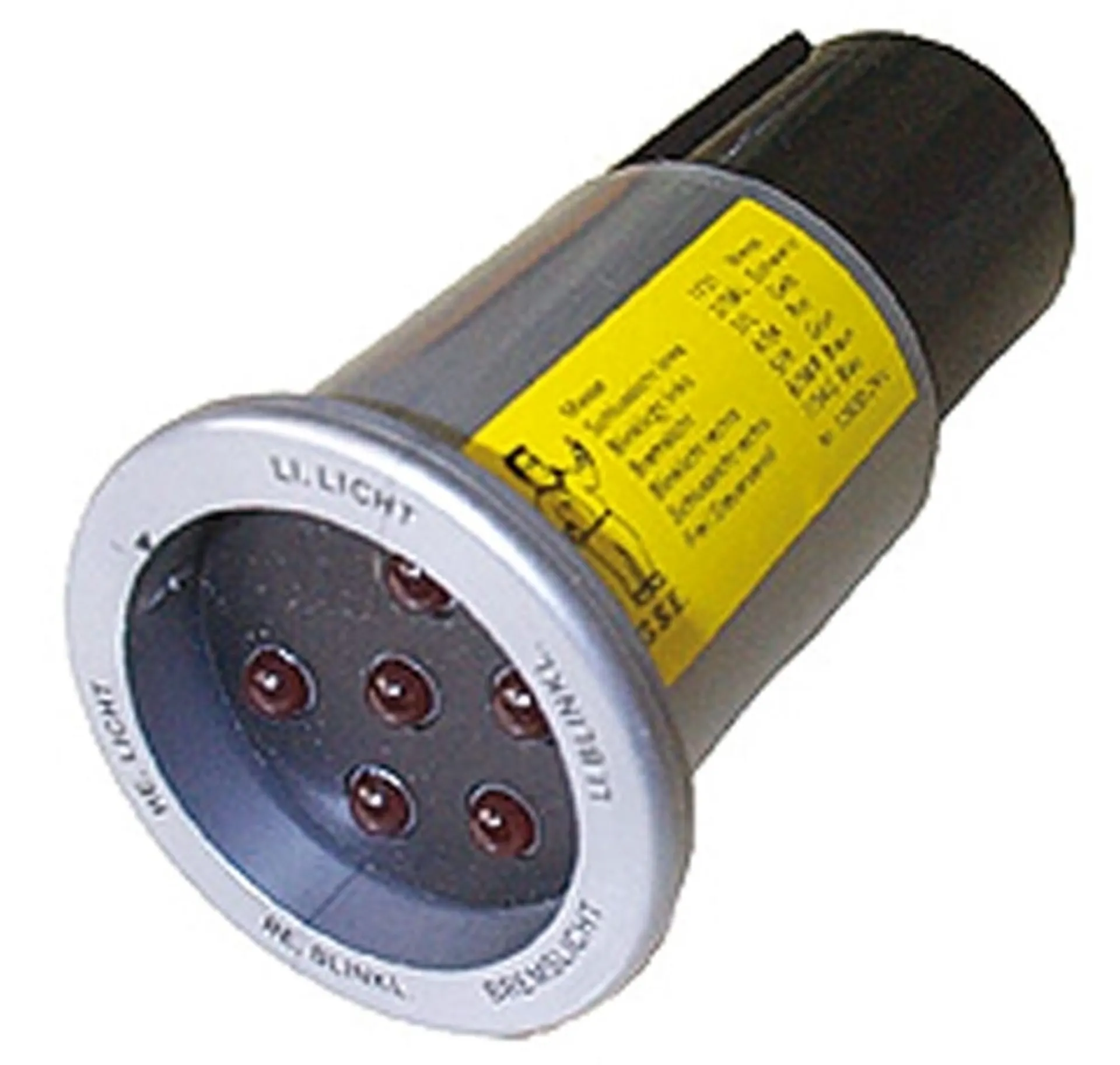 Tester für Anhänger-Steckdosen EURO 7-Poler EURO-N / 24V / DIN 72579 Tester für Anhänger-Steckdosen EURO 7-Poler EURO-N / 24V / DIN 72579