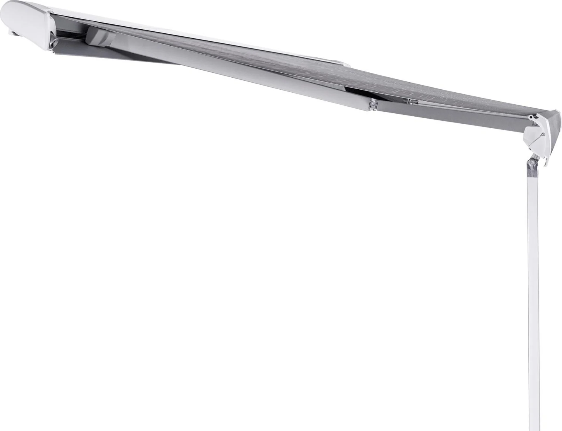 Thule Omnistor 6300 Dachmarkise Gehäusefarbe Weiß Tuchfarbe Mystic Grey 3,5 m