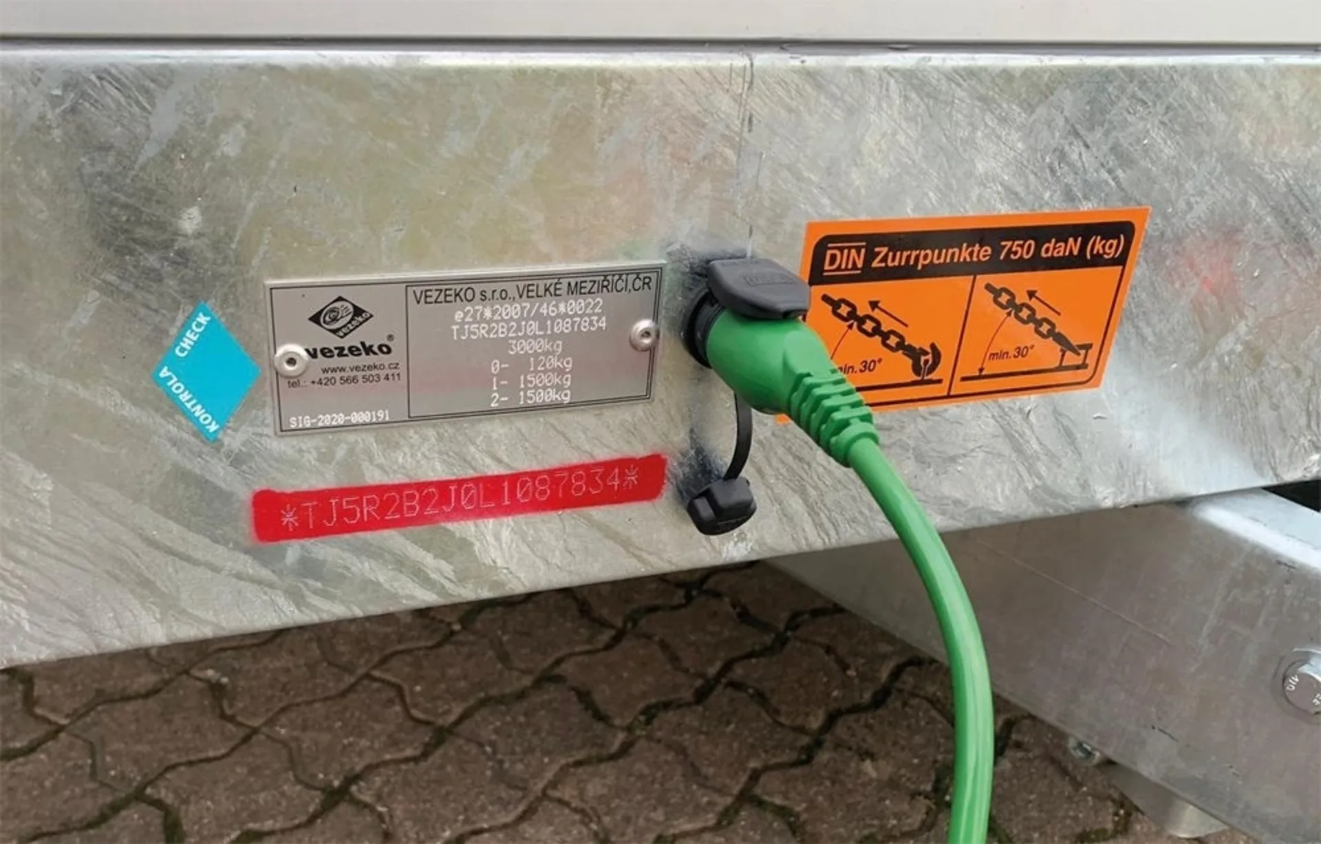 DEFA - 230 V MiniPlug Extrem Anschlusskabel 5.0 m