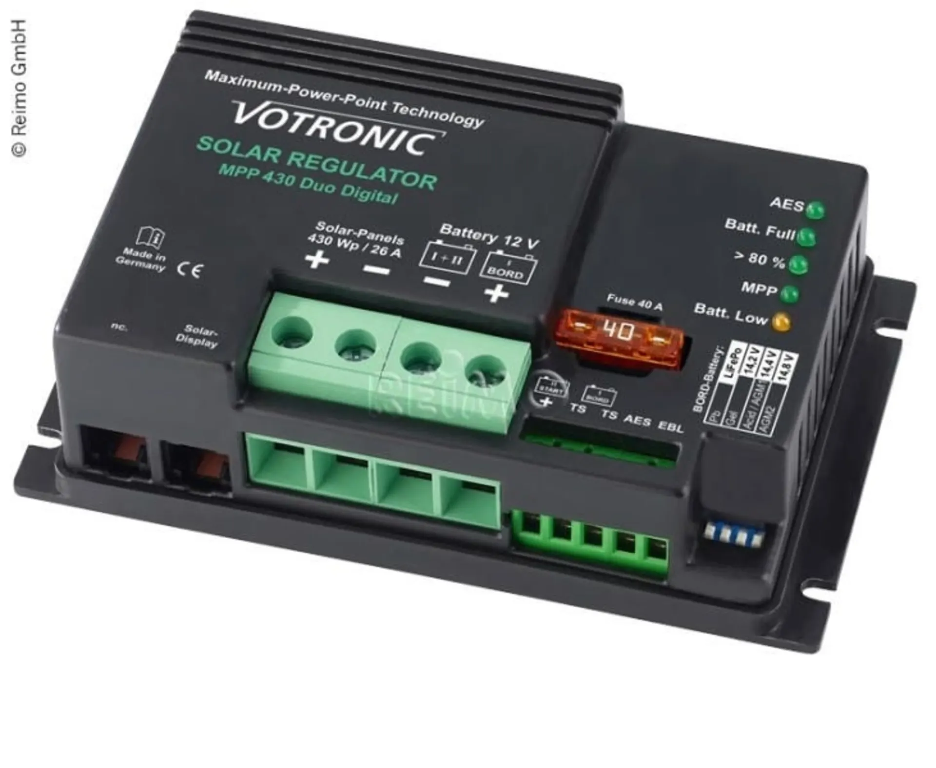 Votronic Solar-Laderegler MPP 430 Duo Digital
