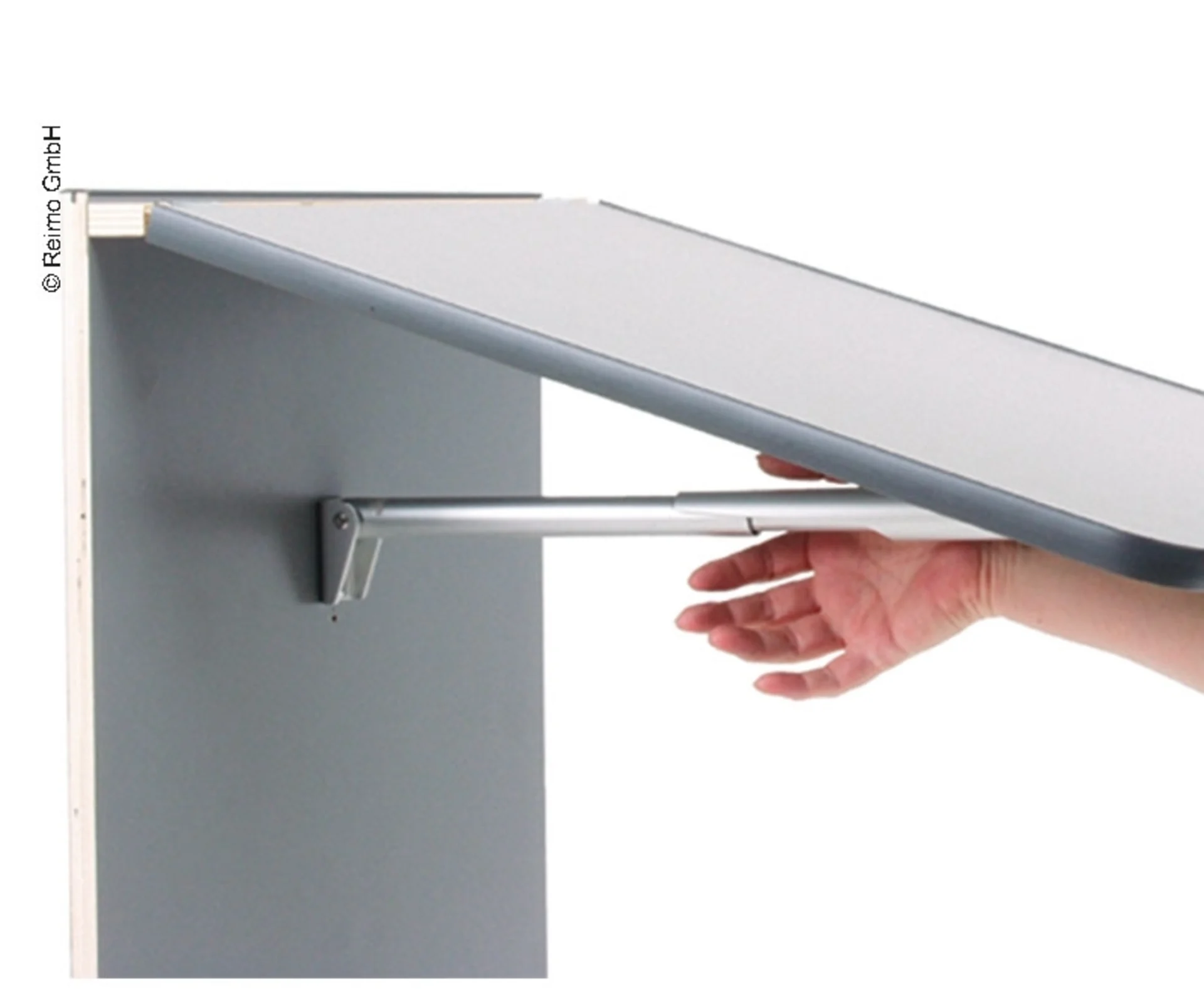 Console pliante en aluminium avec commande à une main en différentes tailles