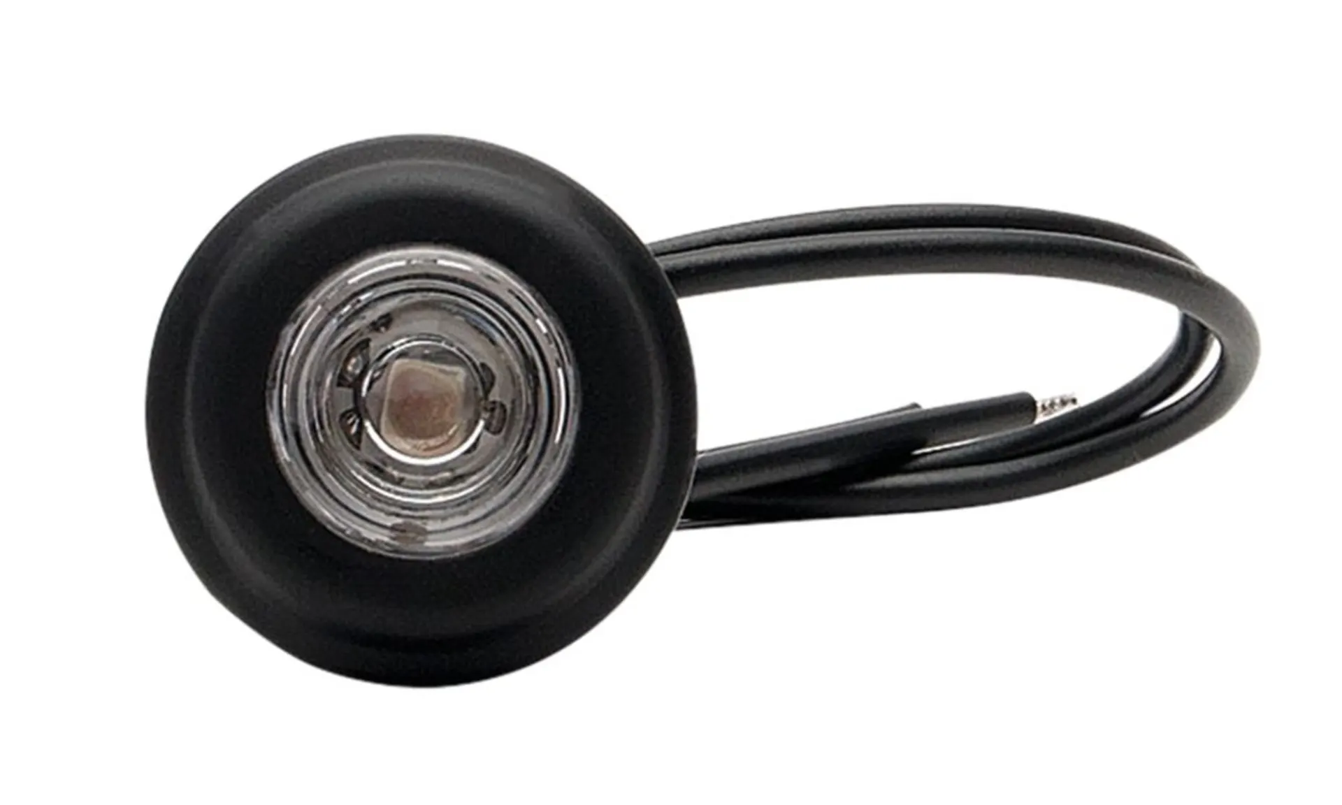 WAS - LED-Positionslampe rot 12/24V ø 29 x 9.4mm, Kabel 220mm, IP68 WAS - LED-Positionslampe rot 12/24V ø 29 x 9.4mm, Kabel 220mm, IP68
