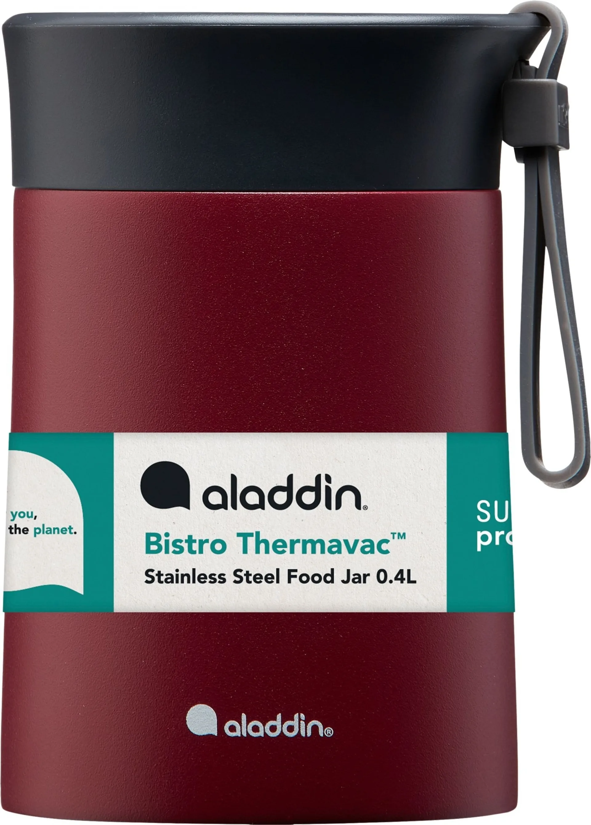 Aladdin Bistro Lunch Thermobecher 0,4 Liter burgund Aladdin Bistro Lunch Thermobecher 0,4 Liter burgund
