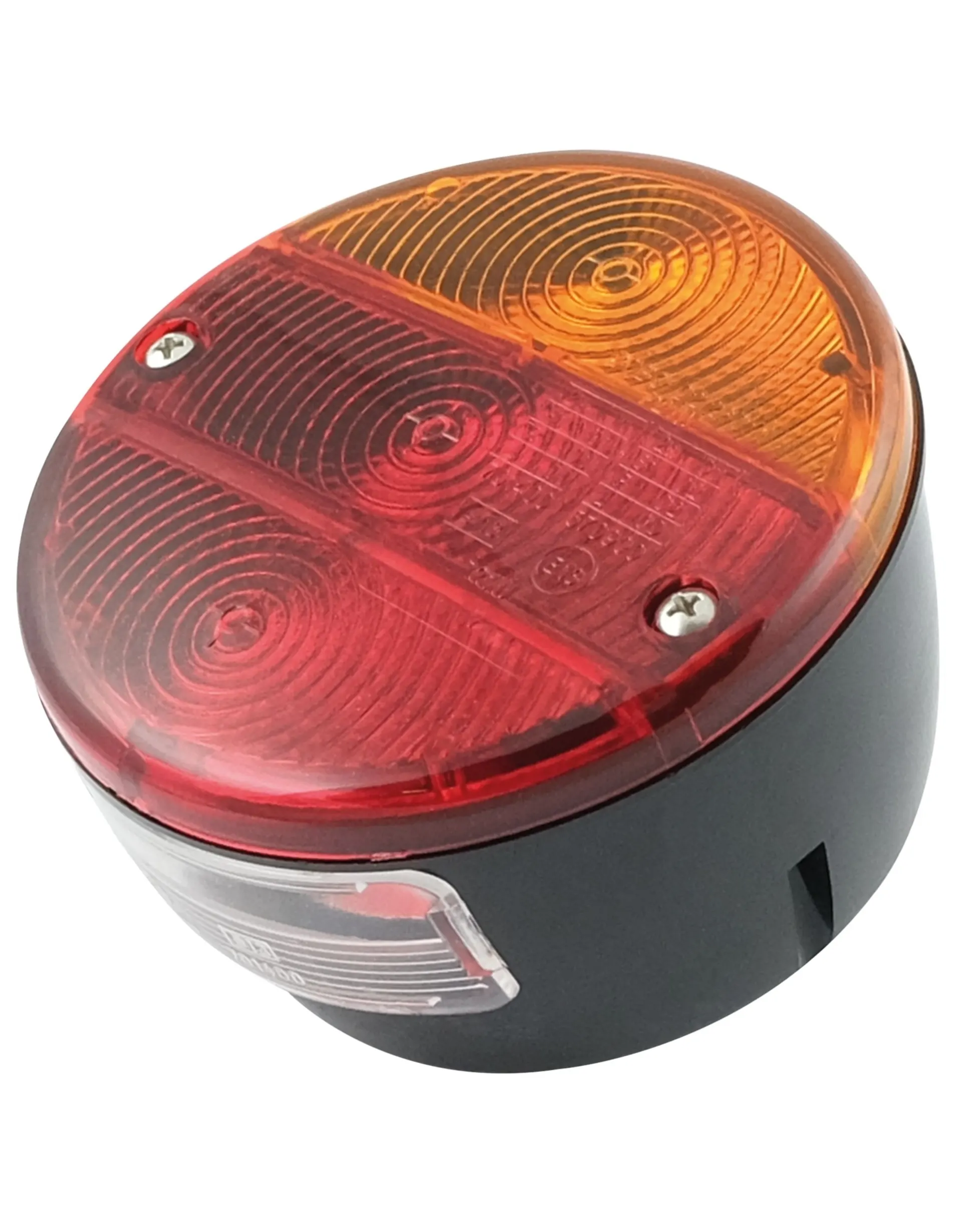 Cobo Schlussleuchte L + R, Ø 115 mm mit Kennzeichenbeleuchtung Cobo Schlussleuchte L + R, Ø 115 mm mit Kennzeichenbeleuchtung
