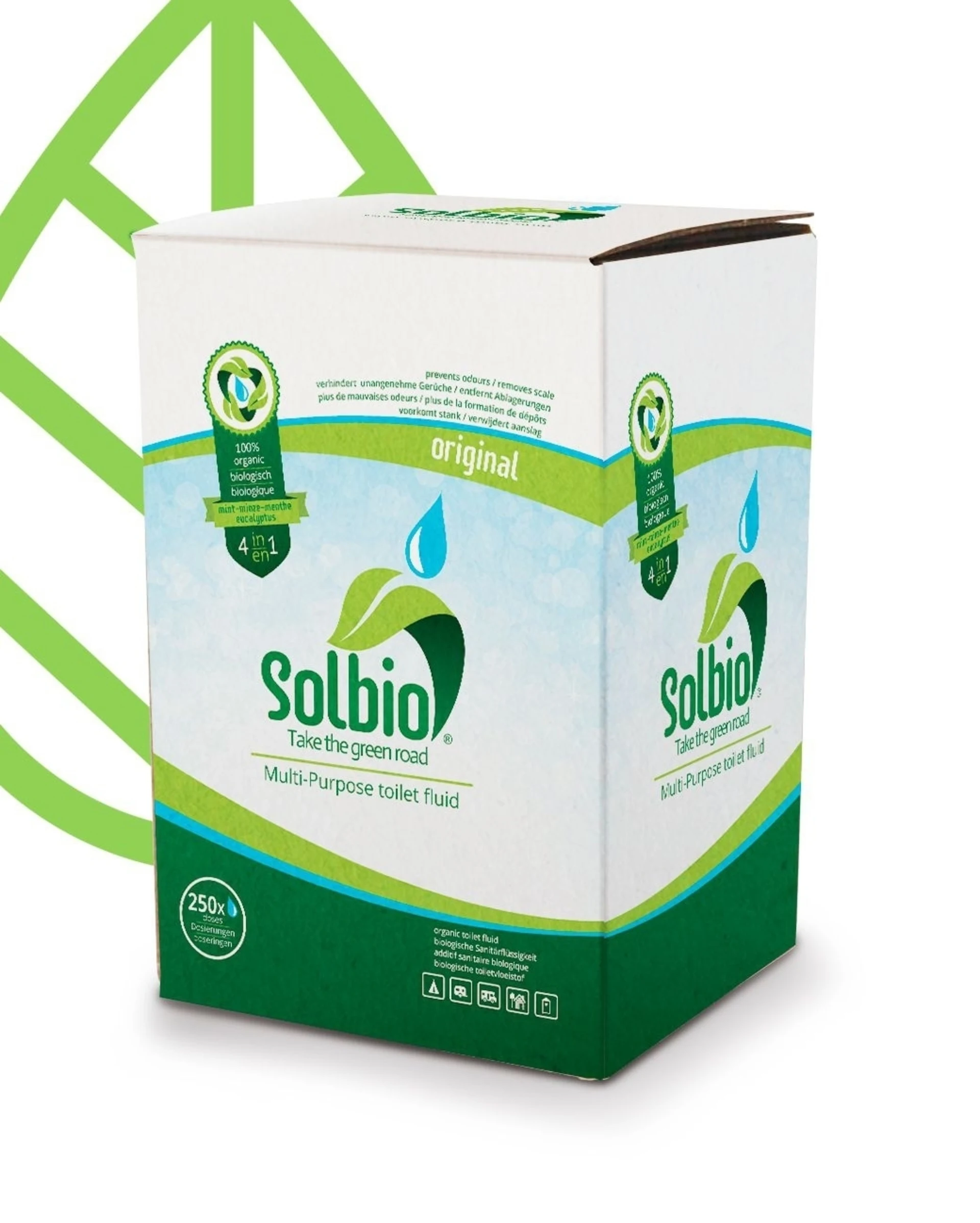 Solbio Original Bag-in-Box Boîte de 10 litres Additif sanitaire