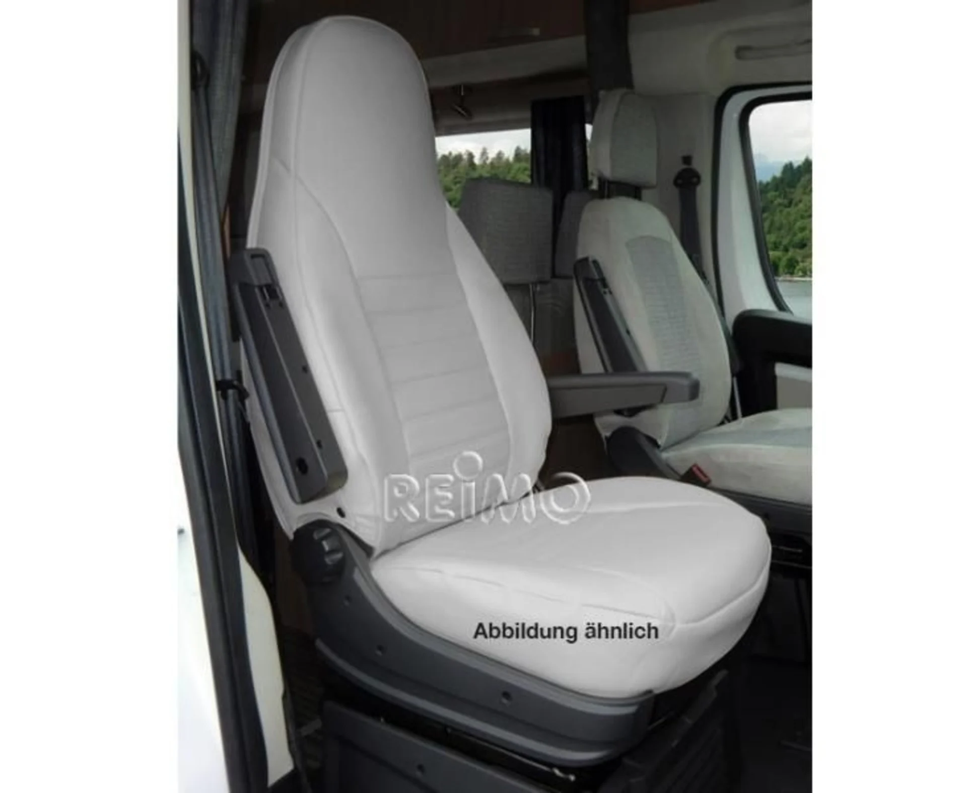 Mikrofaser Schonbezug für Fiat Ducato ab Bj, 2007 - Grau