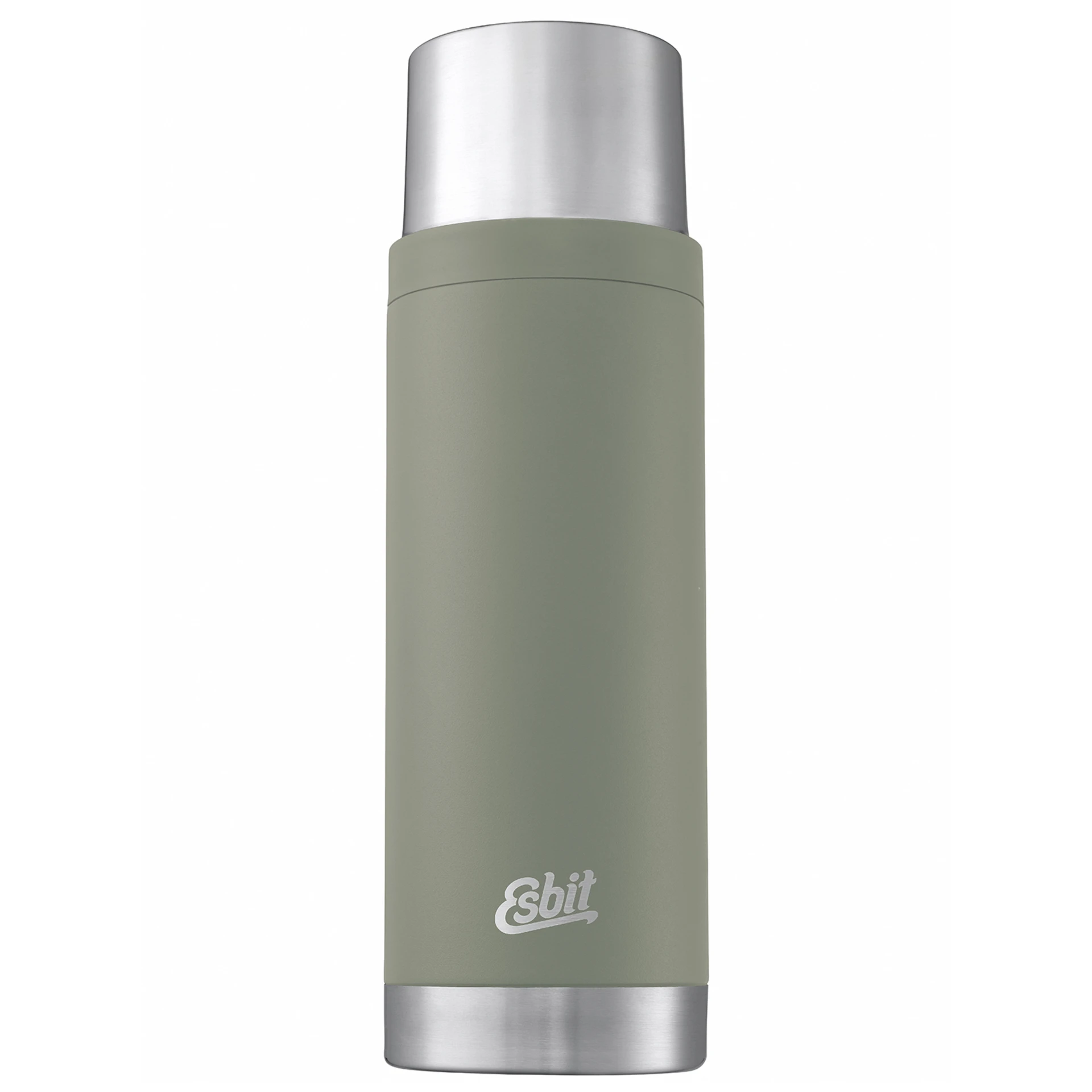 Edelstahl-Isolierflasche 1000ml (grau)