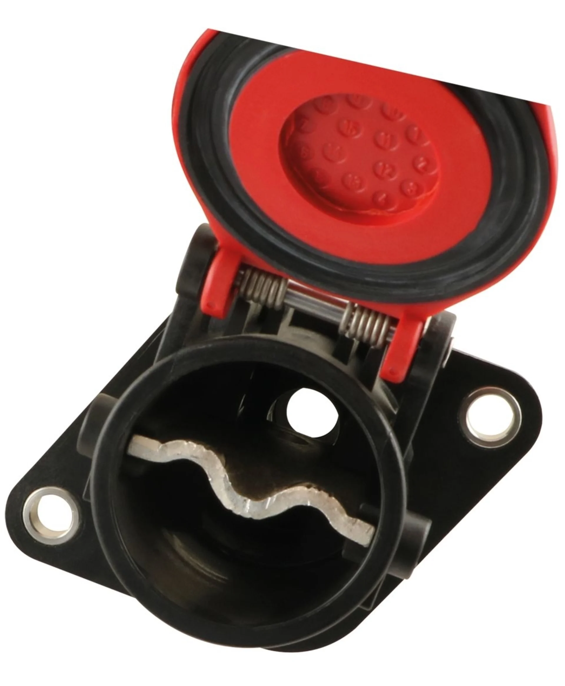 Fremdstartpunkt rot (positiv) M10, ø 20 x 37 mm, Lochabstand 60 mm Fremdstartpunkt rot (positiv) M10, ø 20 x 37 mm, Lochabstand 60 mm
