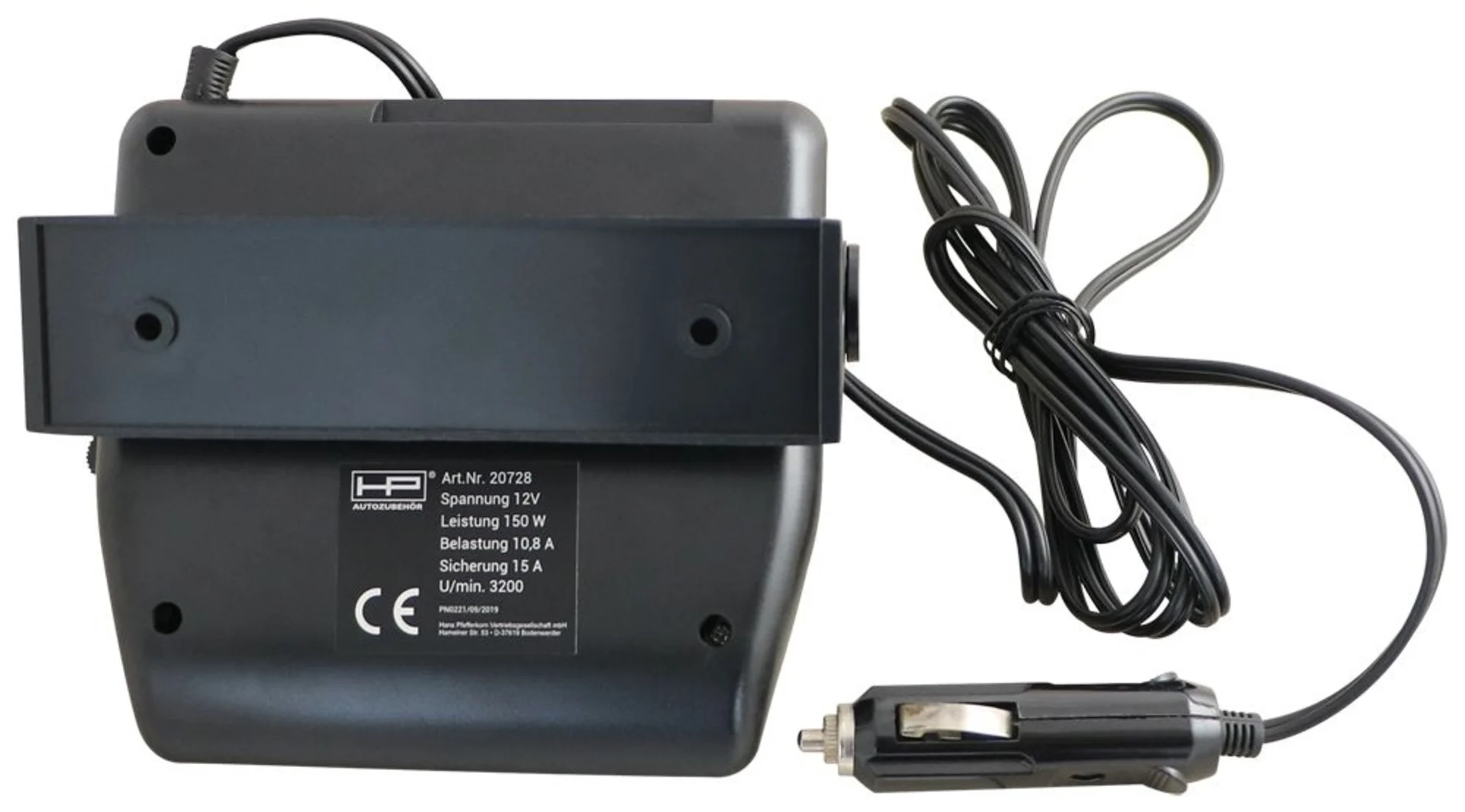Heizung / Defroster und Lüfter, 12V 150W