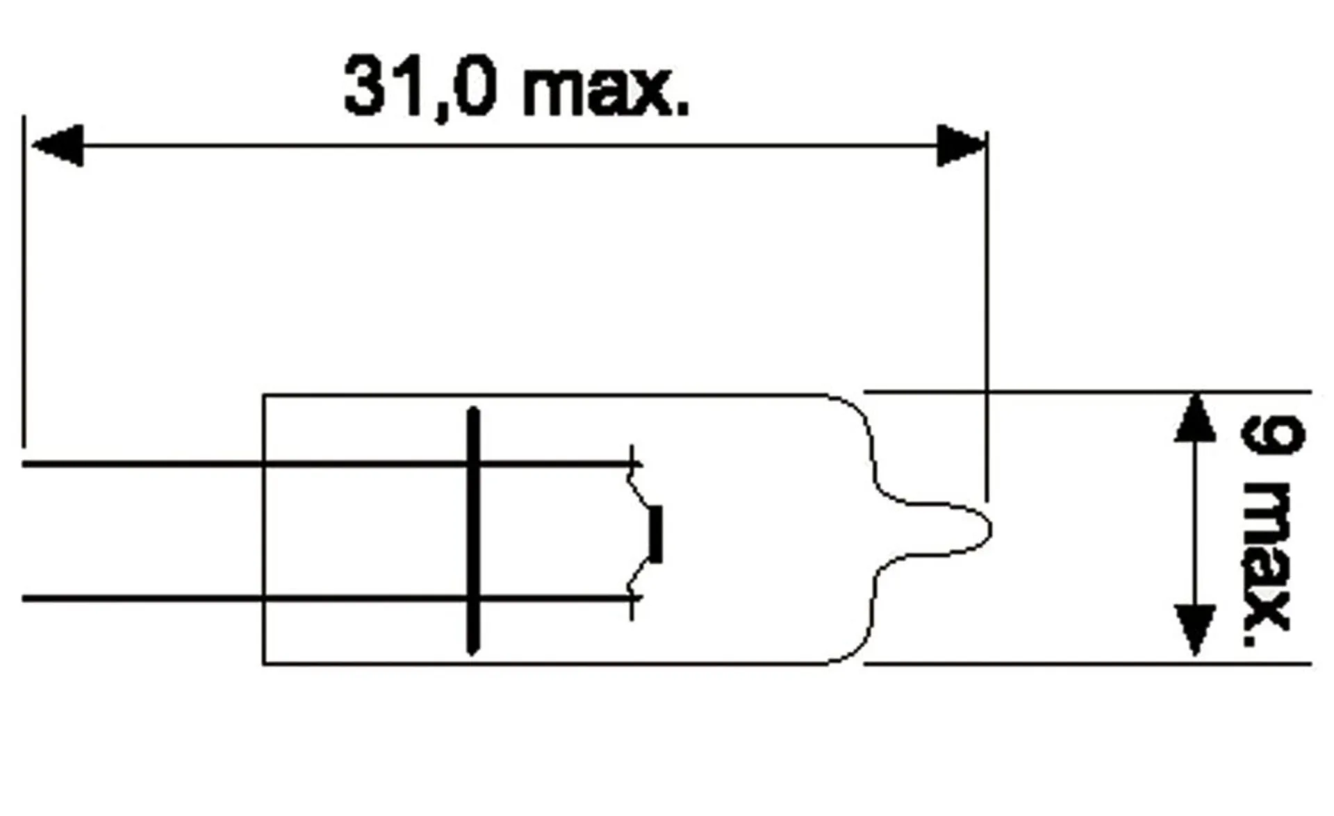 Ampoule halogène Jahn 24V 5W G4 KLAR