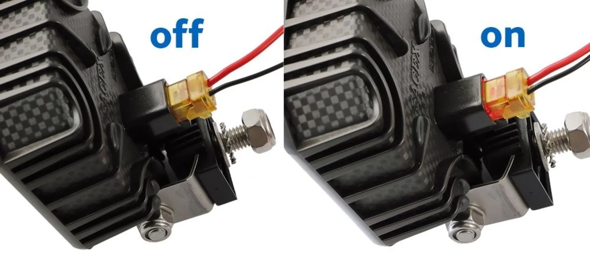 Haltekeil mit LED 24 V zu DT062SDT zur Funktionskontrolle der Stromversorgung