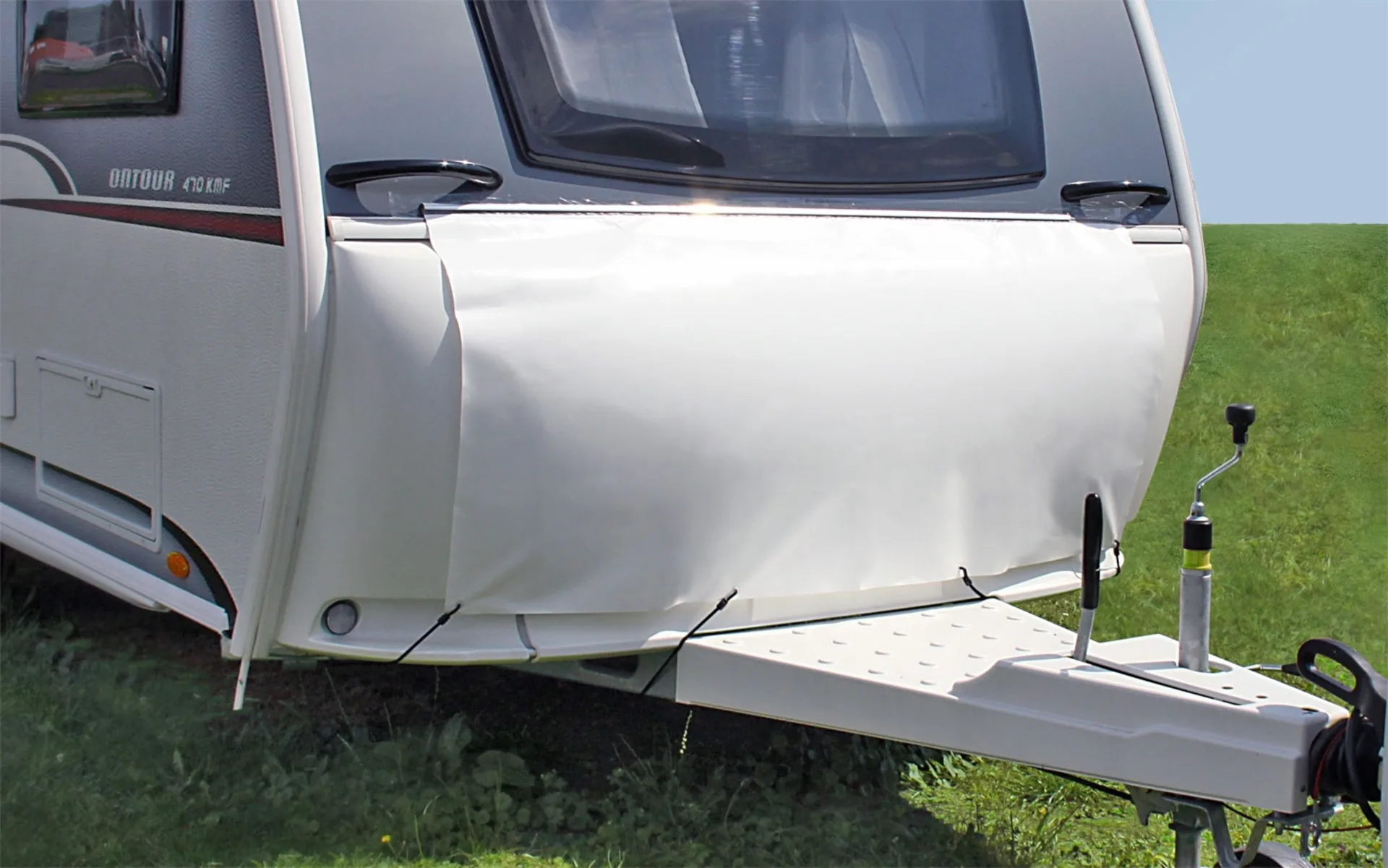 Hindermann Flaschenkastenabdeckung Wohnwagen 165 x 75 cm
