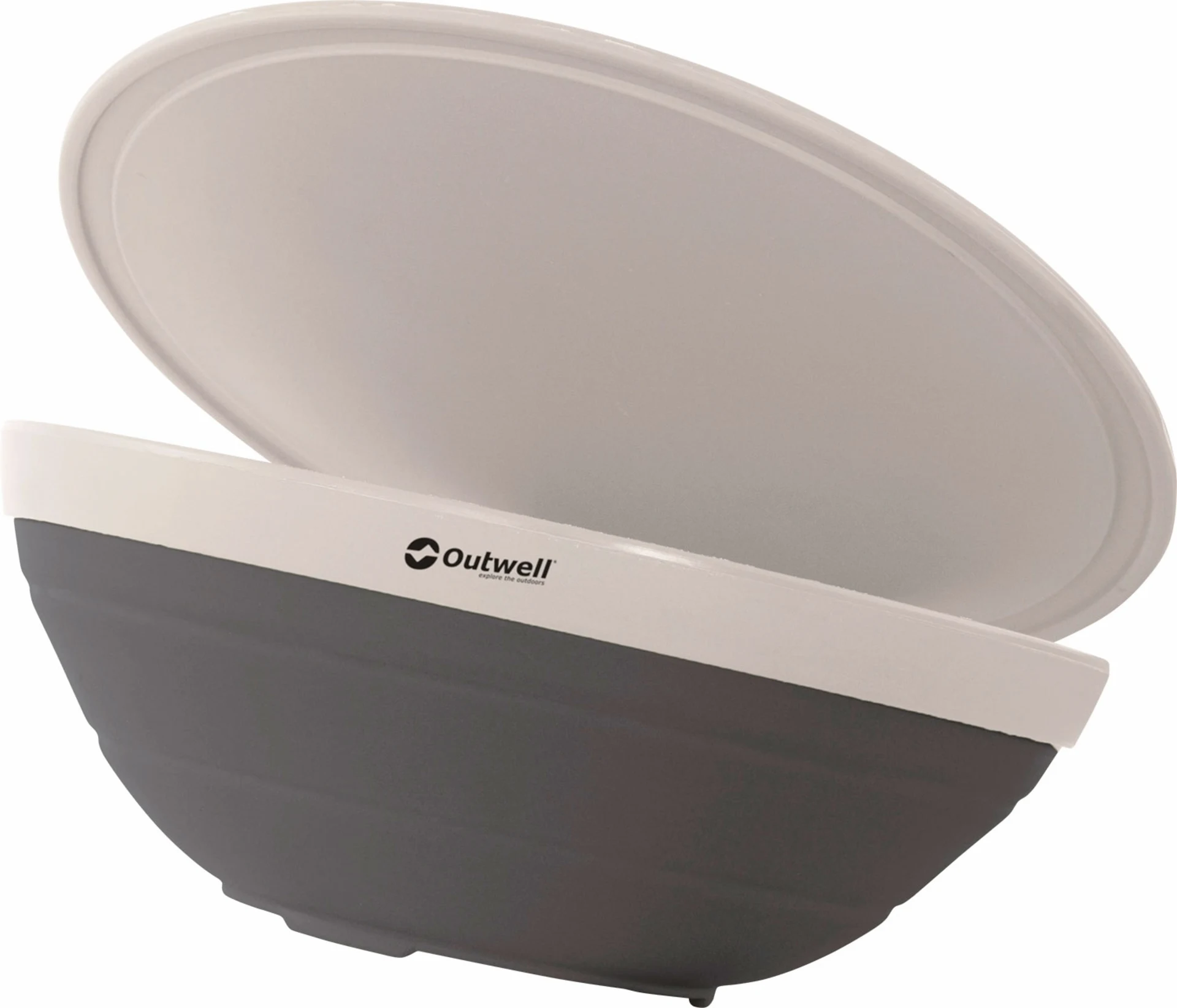 Outwell Collaps Bowl Colander Set Schüssel mit Sieb und Deckel Set 3 teilig 3,5 Liter