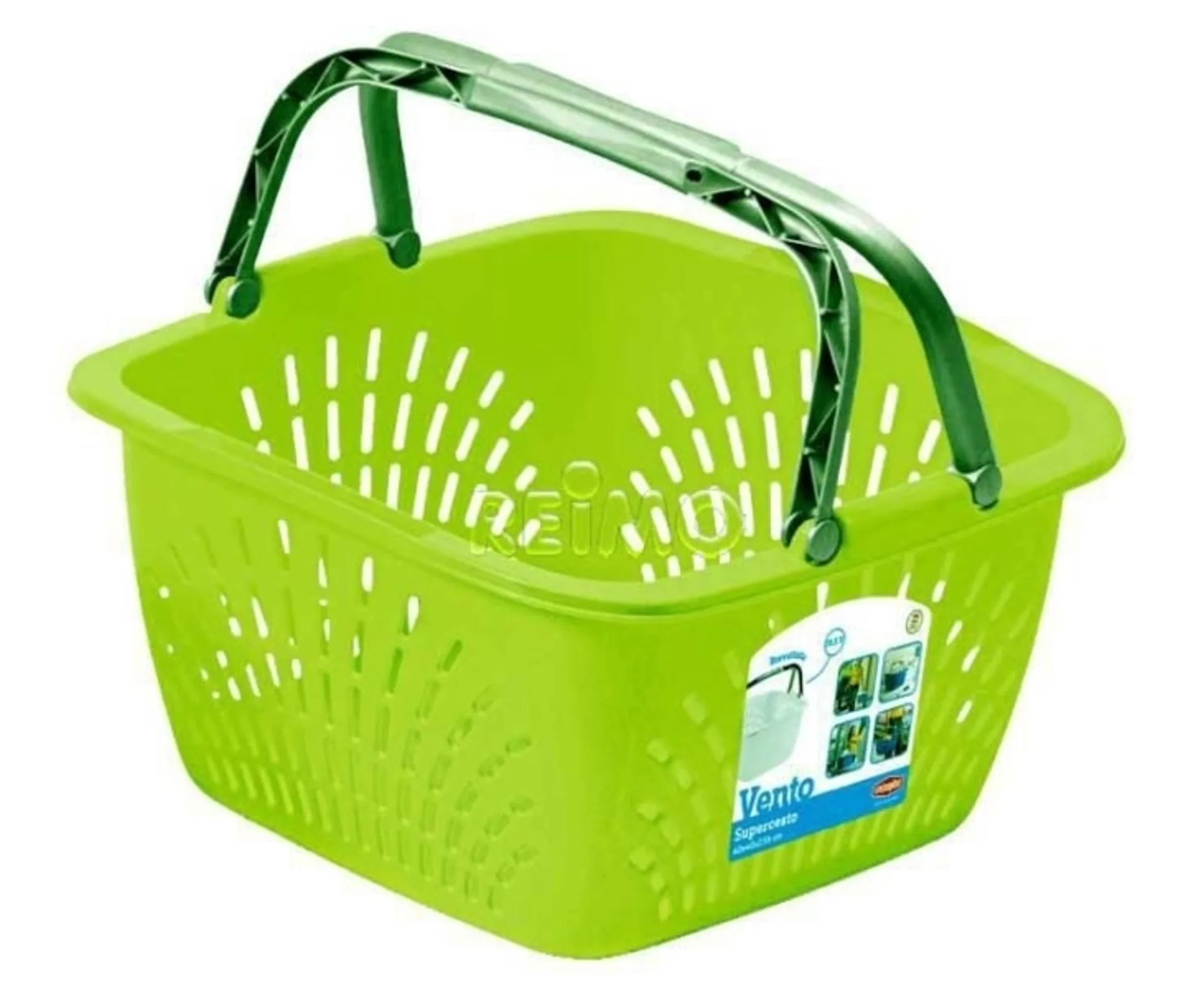 30er Set Tragekörbe in sortierten Farben mit je 18.5 Ltr, Volumen