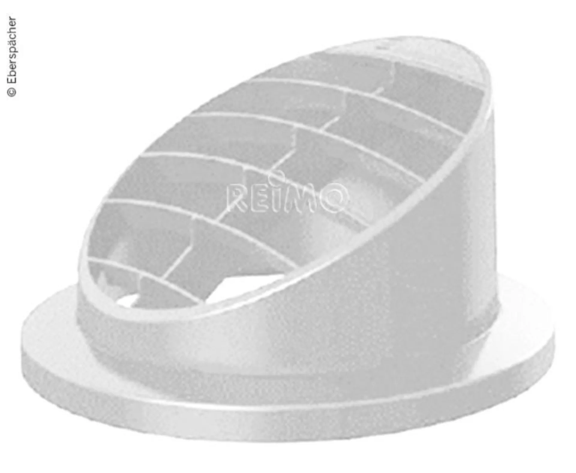 Ausströmer hoch 30° f. Standheiz. Airtronic D2, Ø50/60mm, weiß Ausströmer hoch 30° f. Standheiz. Airtronic D2, Ø50/60mm, weiß