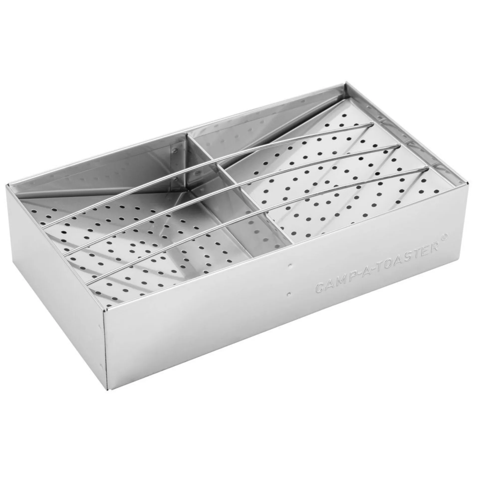 Camp-A-Toaster Grille-pain en acier inoxydable pour réchaud à gaz
