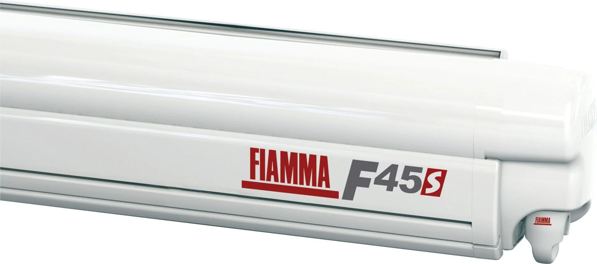 Fiamma F45s 350 Wandmarkise Gehäusefarbe Polar White Tuchfarbe Royal Blue 350 cm