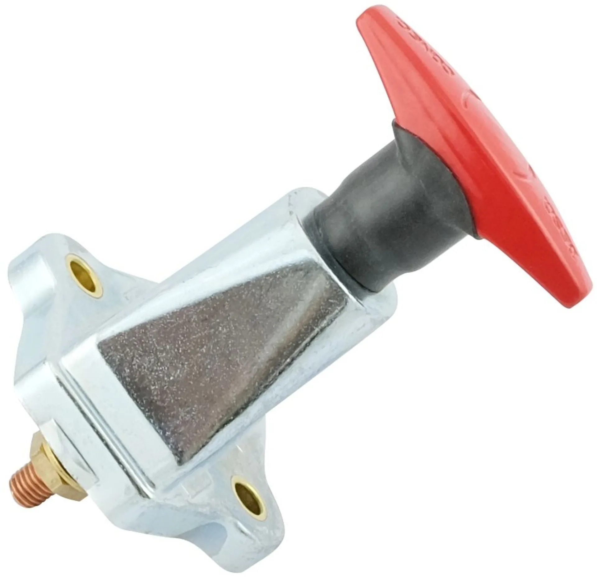 Batterietrennschalter LKW 350 A max. 24 V / 2x M10, 2x 6.3 mm / IP67 Batterietrennschalter LKW 350 A max. 24 V / 2x M10, 2x 6.3 mm / IP67