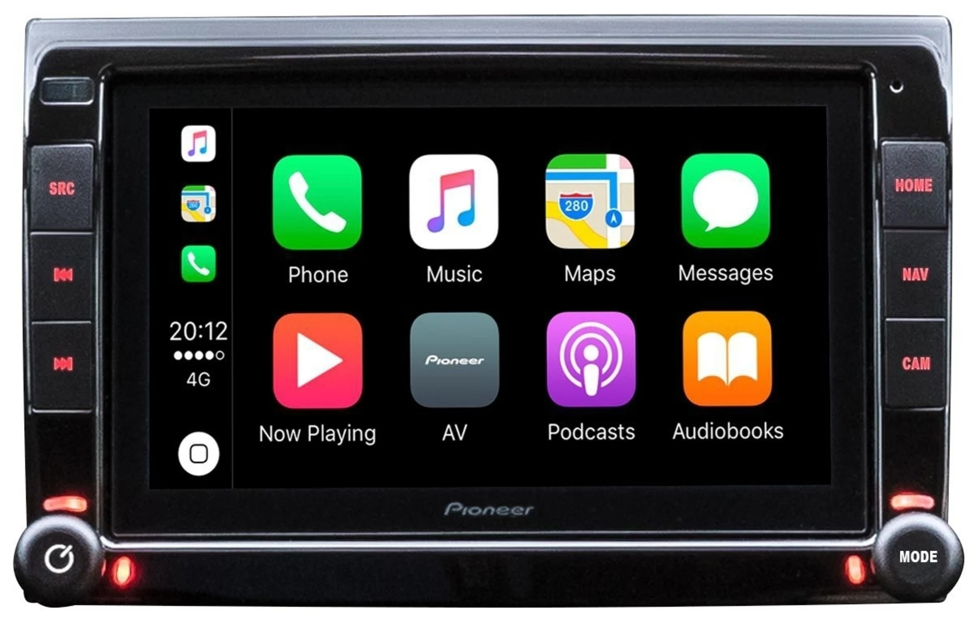 Pioneer 1-DIN Einbau-Navigationssystem AVIC-EVO1-DT2-C-HR