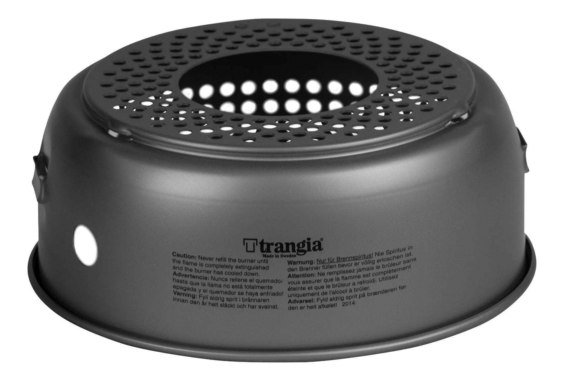 Trangia Windschutz für Trangiacampingküche 27 unten Hartanodisiert 180 × 72 mm