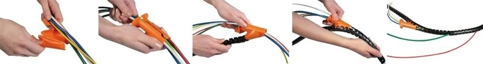 Kabelschutzschlauch ø 20mm, sehr flexibel ø max. 23mm, -30 bis +85°C, Polypropylen Kabelschutzschlauch ø 20mm, sehr flexibel ø max. 23mm, -30 bis +85°C, Polypropylen