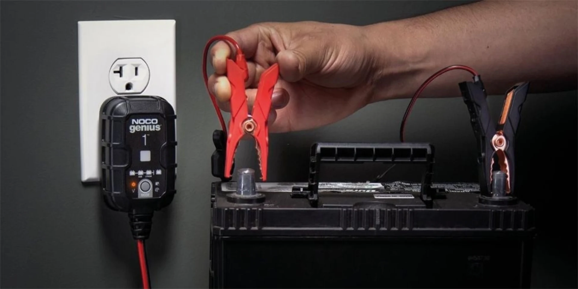 NOCO - Batterieladegerät 6/12 V 1 A 114 x 59 x 32 mm, auch für Lithium-Batterien NOCO - Batterieladegerät 6/12 V 1 A 114 x 59 x 32 mm, auch für Lithium-Batterien