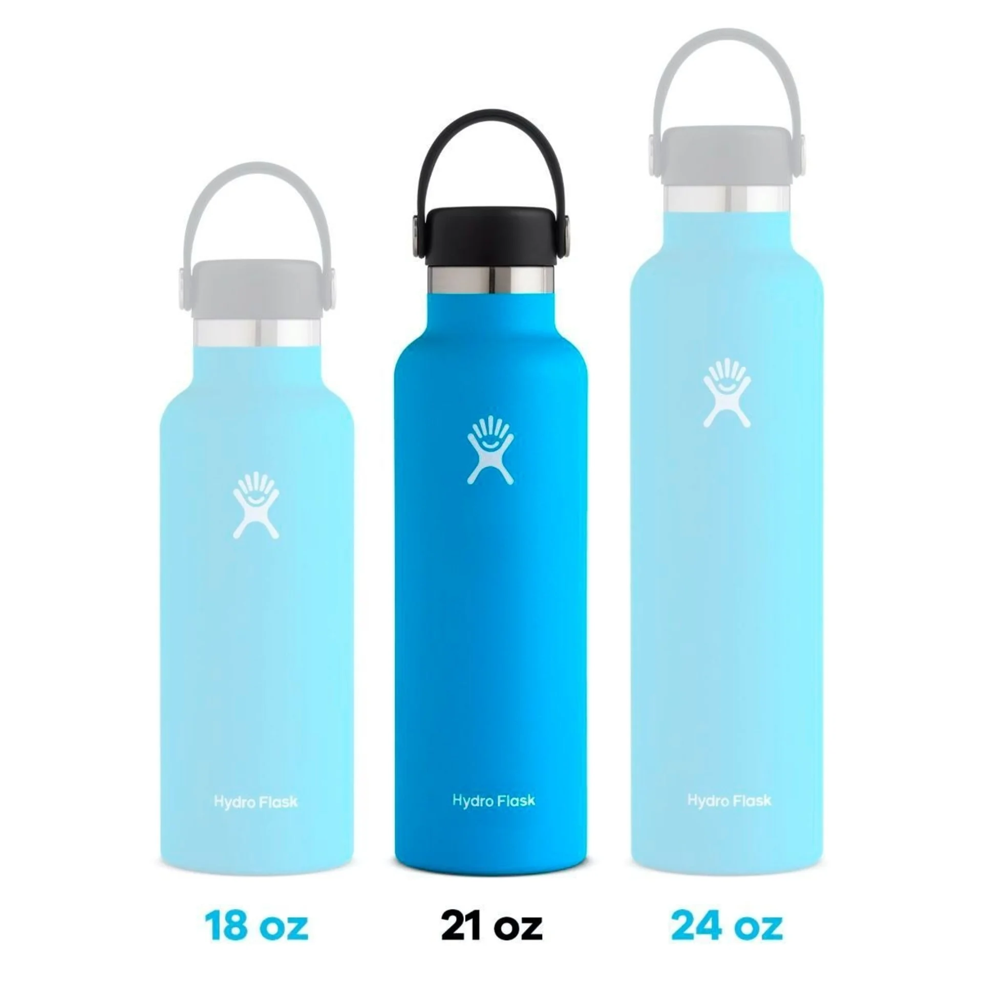 Hydro Flask Standard Flex Cap Trinkflasche 621 ml stone
