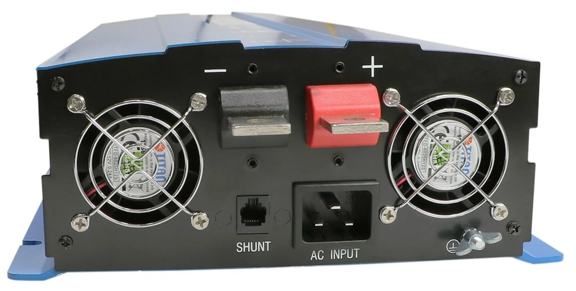 Sinus-Wechselrichter mit LCD Display 12 -> 230 V 3’000 W 525 x 247 x 100 mm, reine Sinuswelle Sinus-Wechselrichter mit LCD Display 12 -> 230 V 3’000 W 525 x 247 x 100 mm, reine Sinuswelle