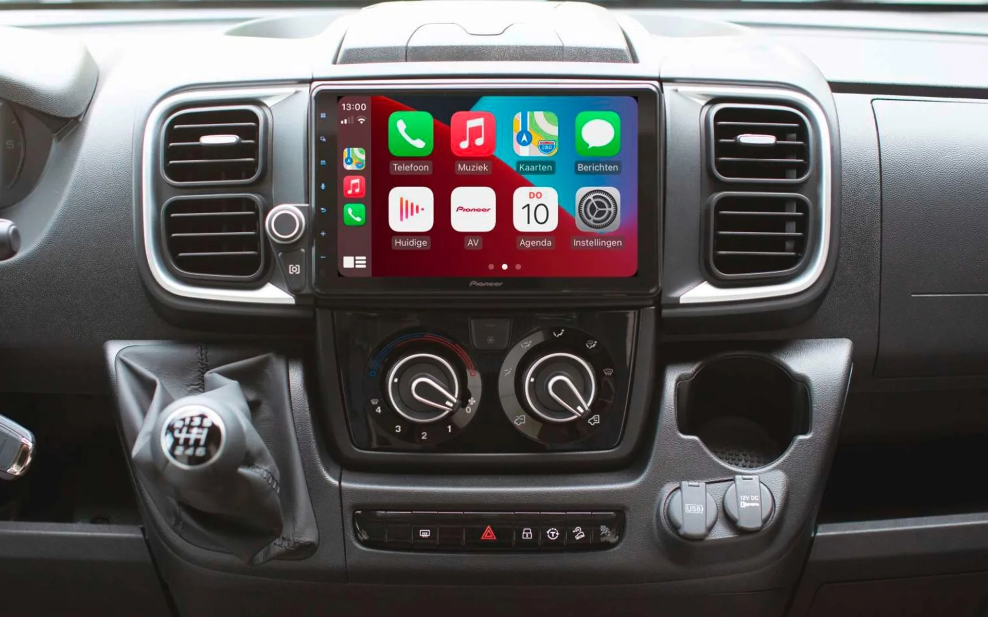 Pioneer AVIC-Z1000 DAB+ Multimediasystem inkl. Bluetooth 9 Zoll Fiat Ducato 8 LF3