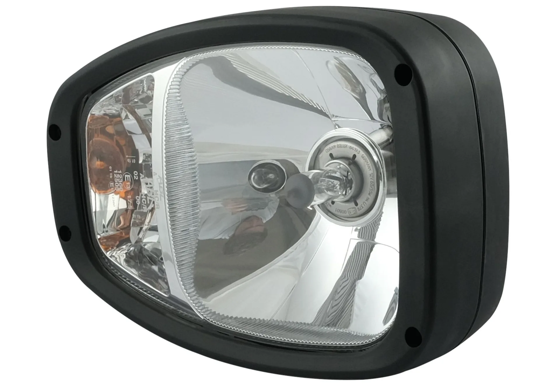 ABL - Halogen Aufbauscheinwerfer links + rechts 12 V, vertikale Montage