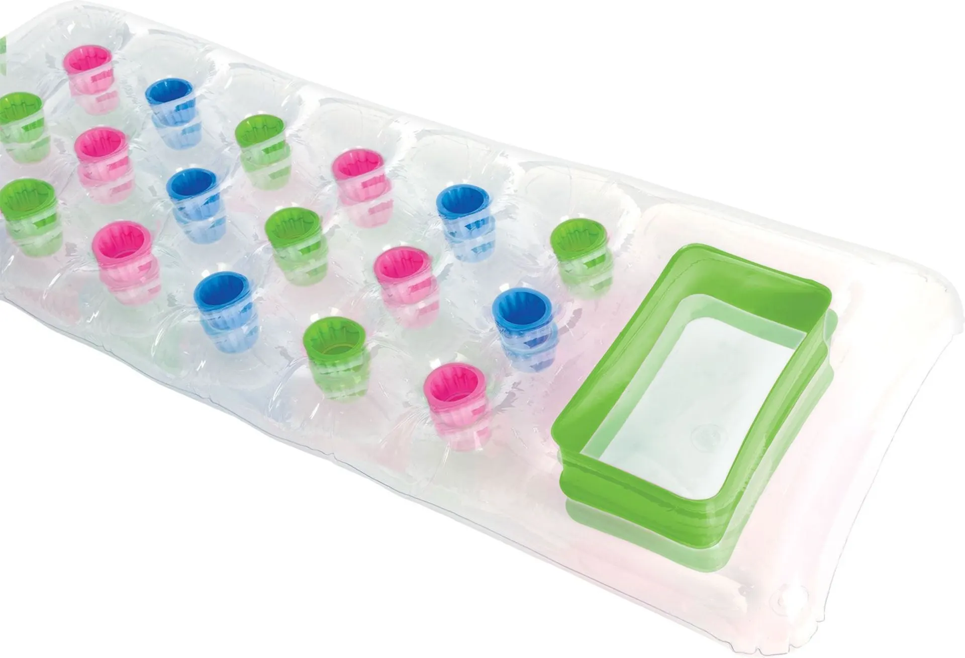 Intex Suntanner Mat matelas gonflable transparent 188 x 71 cm