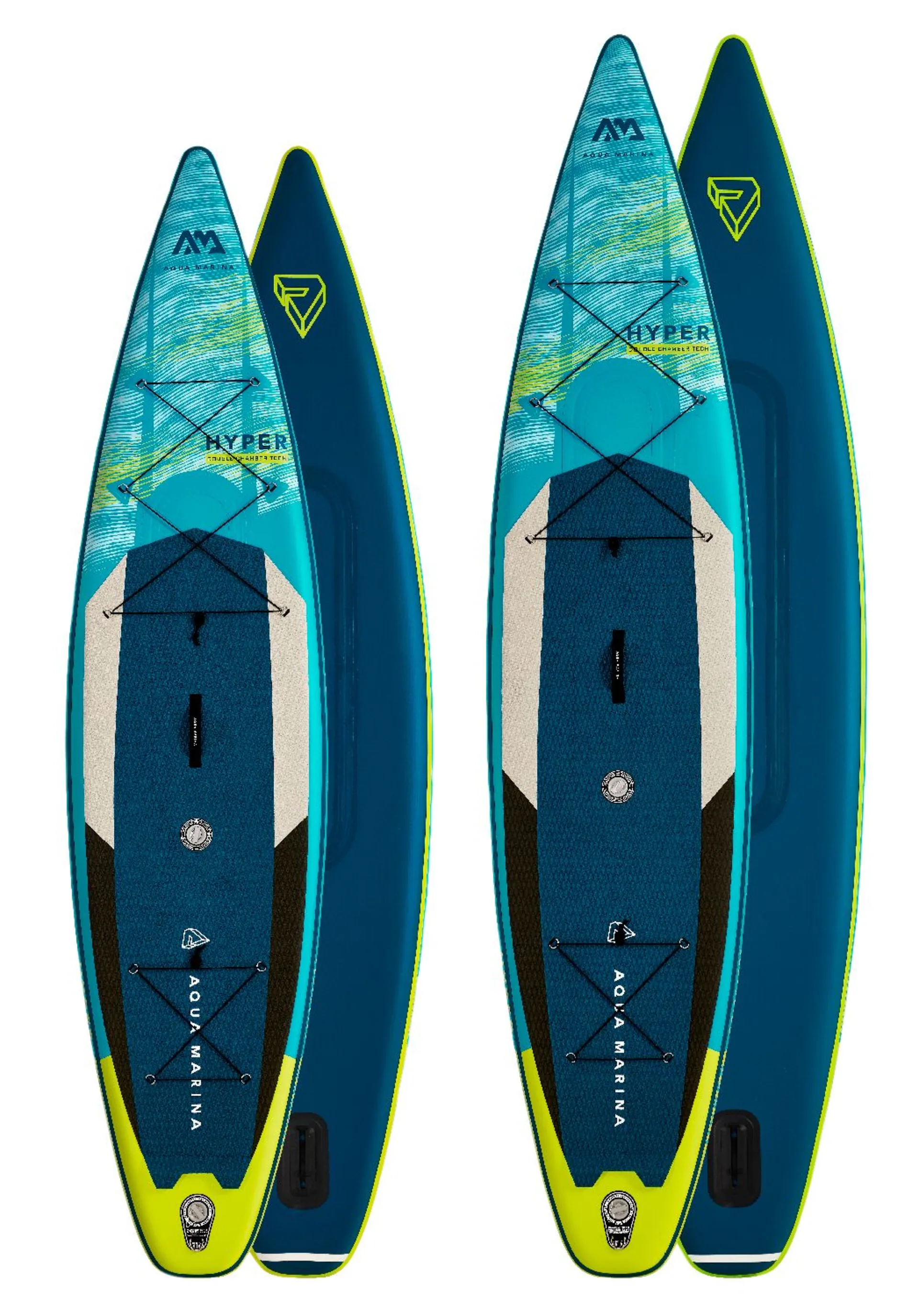 Aqua Marina Hyper Stand Up Paddling SUP-Board Set 5 teilig 381 cm