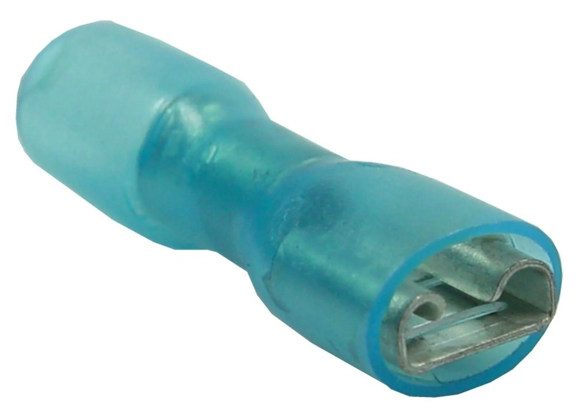Duraseal Schrumpf-Flachsteckhülse blau 6.3mm / 2.5mm2