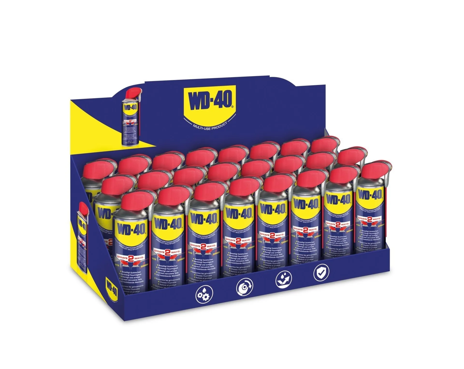 24 x WD-40 Smart Straw Multifunktispray 400 ml
