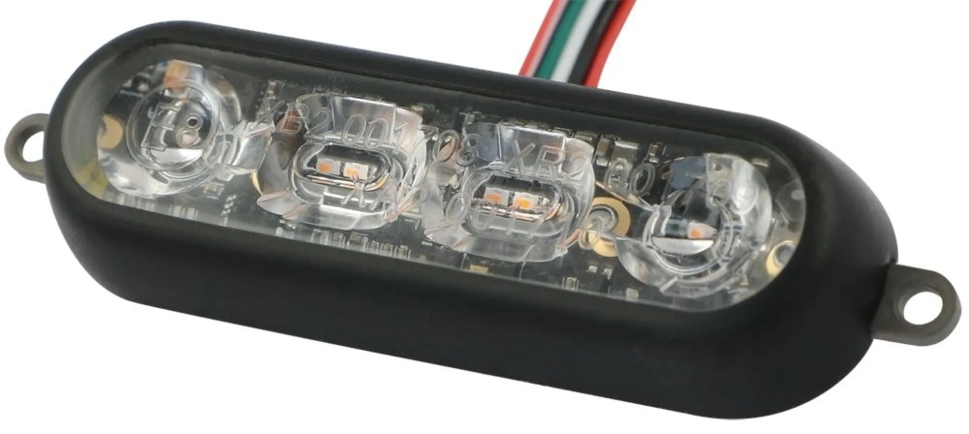 LED-Blitzleuchte gelb, ECE R65, Silikon