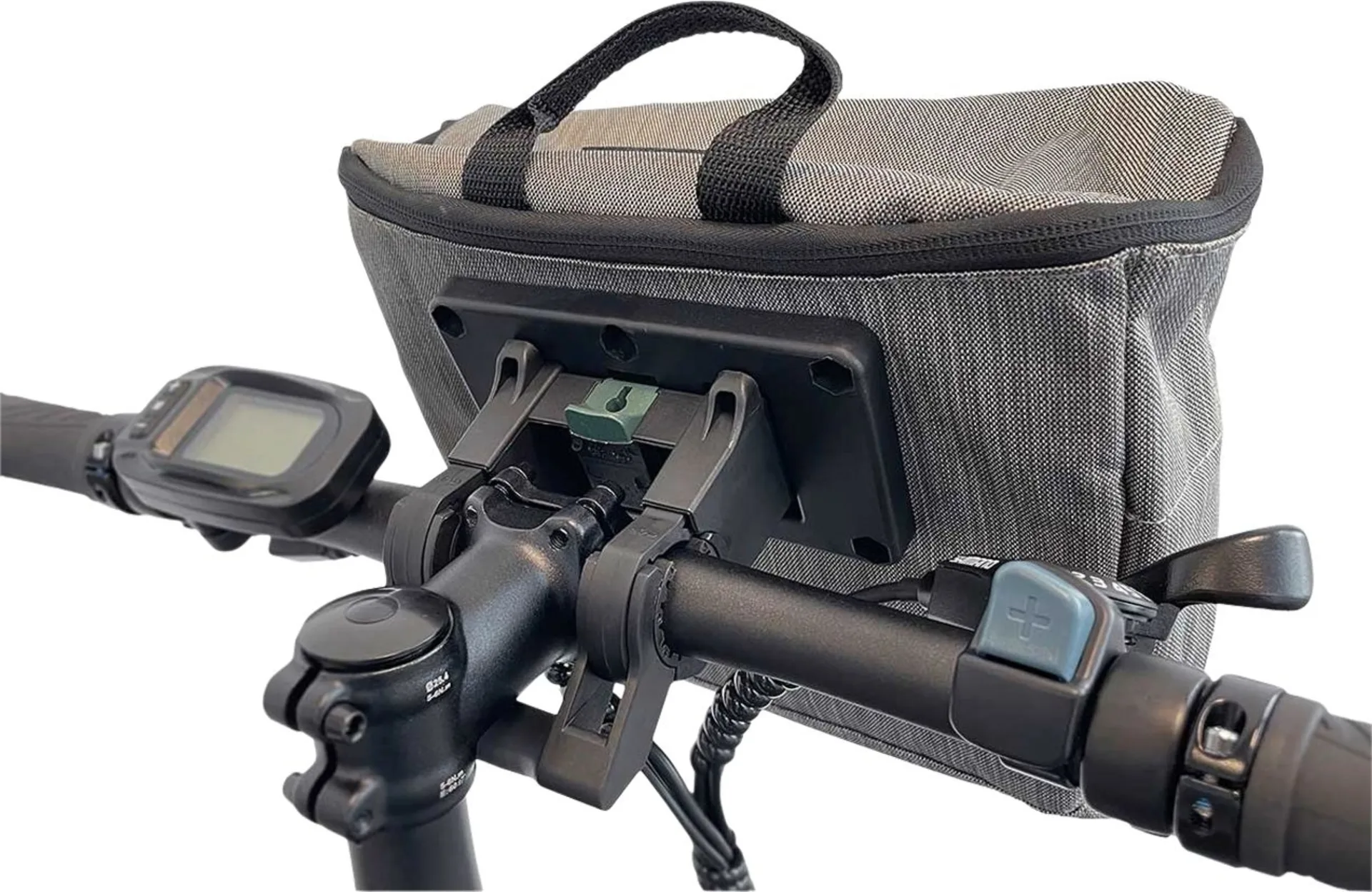 Blaupunkt Fahrrad-Lenkertasche LT 200 grau/schwarz 4 Liter