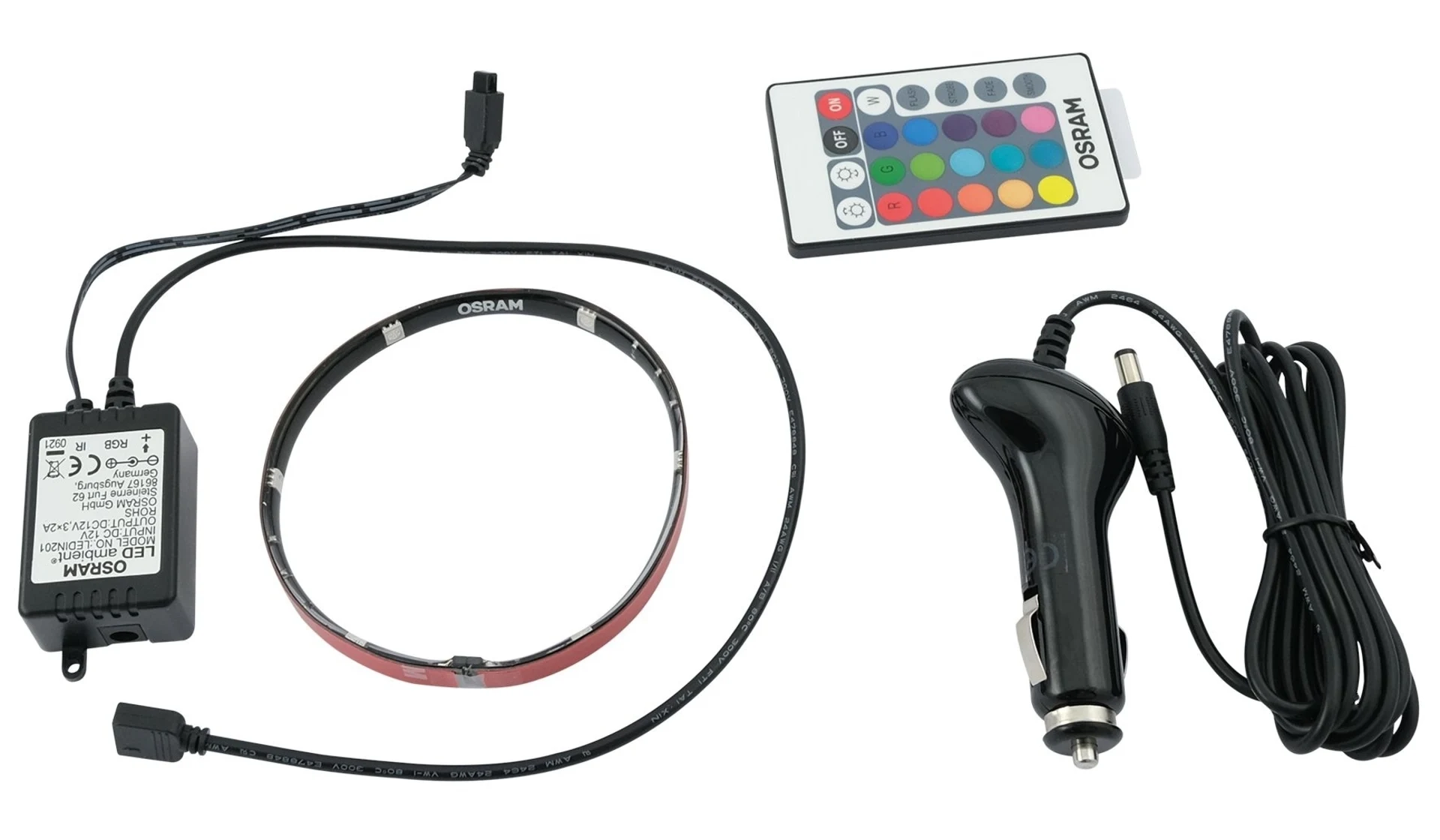 Osram LED Innenraumbeleuchtung 12 V RBG Basis-Kit